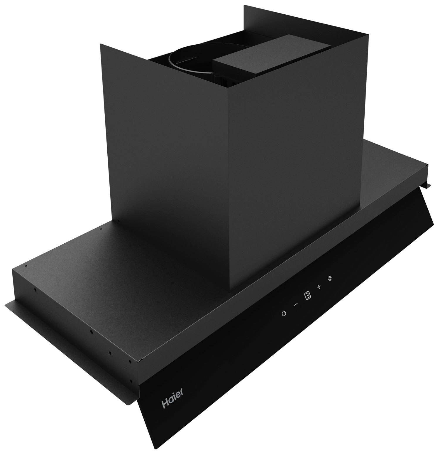 Изображение товара Вытяжка Haier HVX-W875TGB шириной 80 см черная с сенсорным управлением