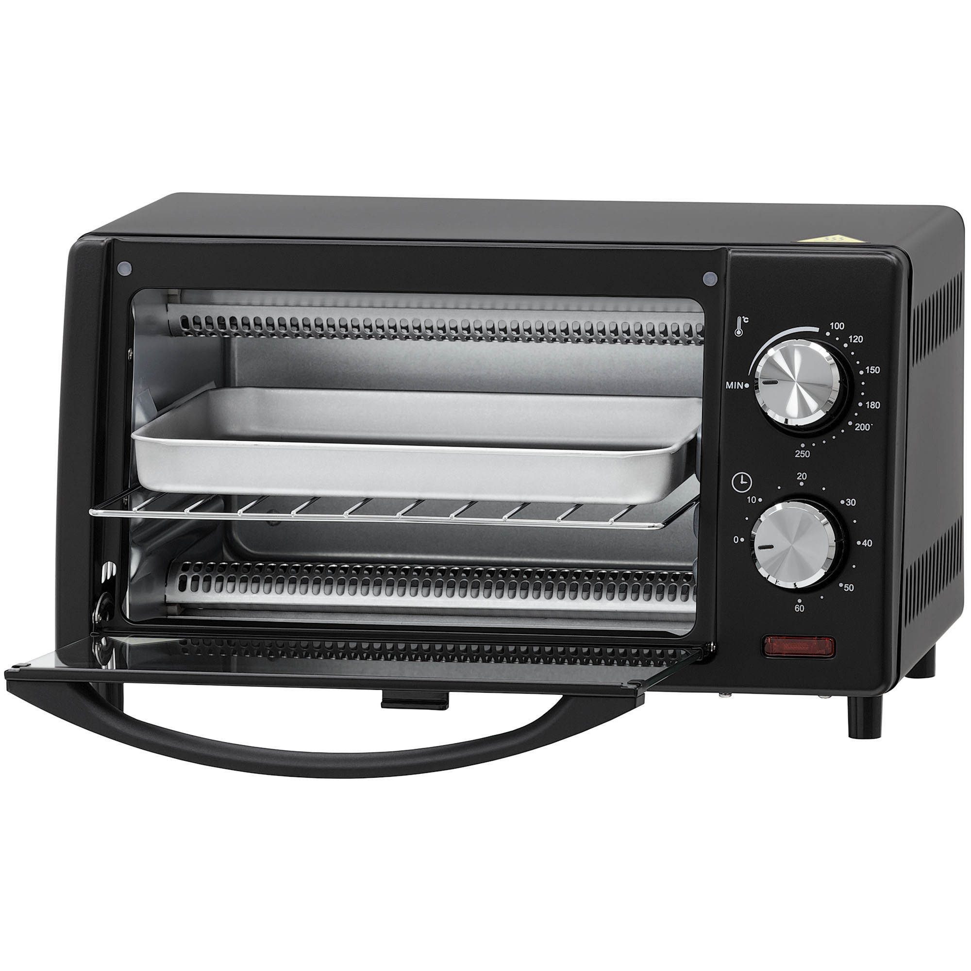 Изображение товара Электропечь 800 Вт Krona OFEN 10 BL 37x21.3x25 см цвет черный