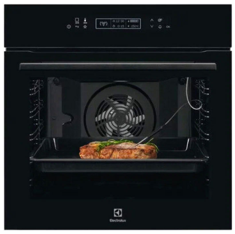 Изображение товара Встраиваемый духовой шкаф Electrolux Coe7P31B 59.50x59.40x56.90 см цвет черный