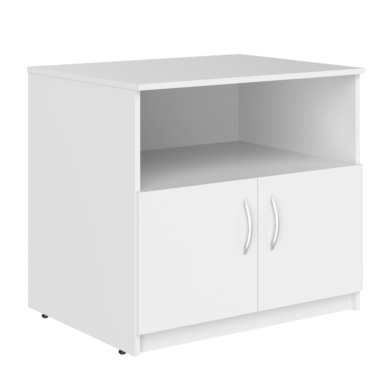 Изображение товара Тумба под телевизор Skyland 00-07056669 77x71x60 см ЛДСП цвет белый