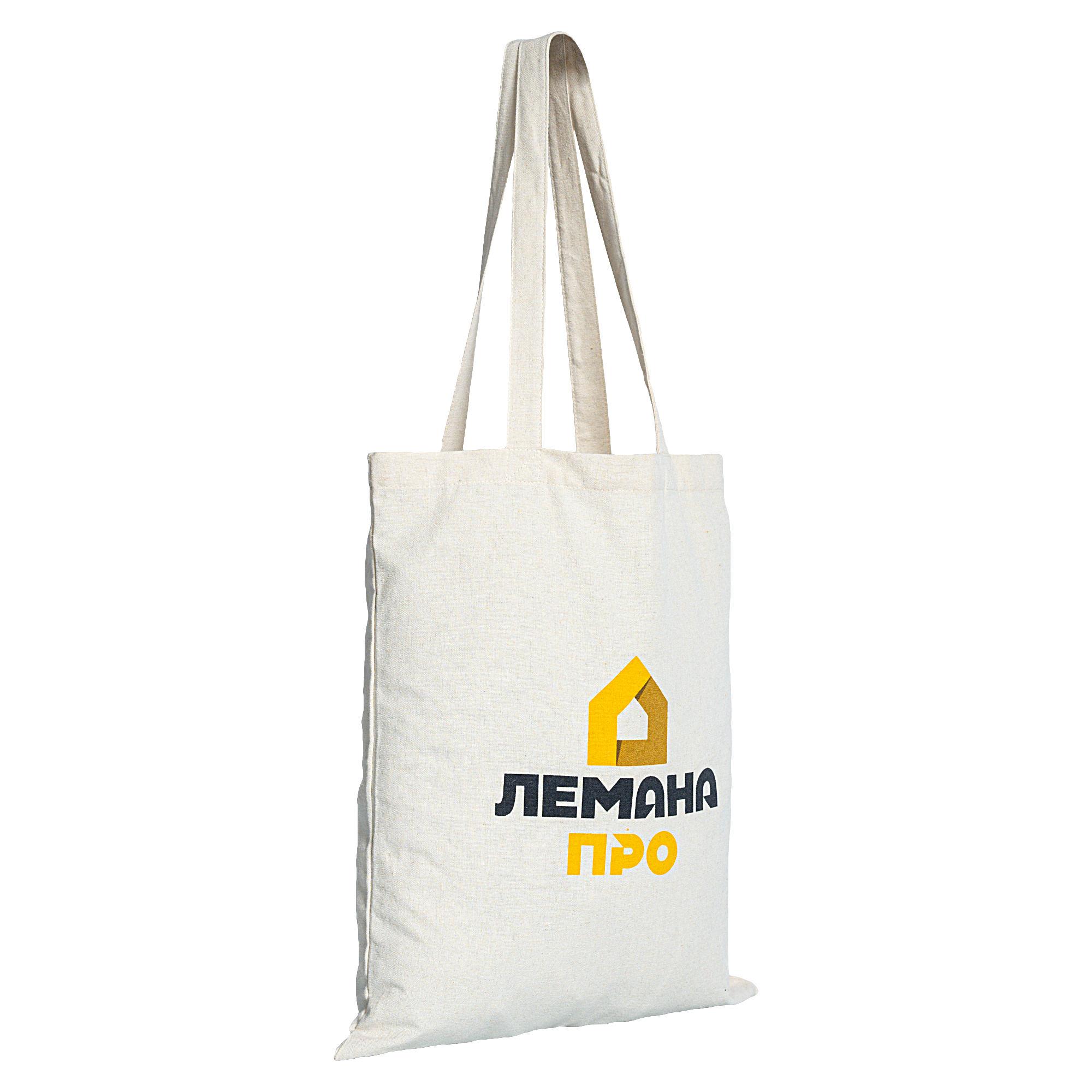 Изображение товара Сумка-шоппер 42x35 см 3 л бежевый легкая и прочная для покупок