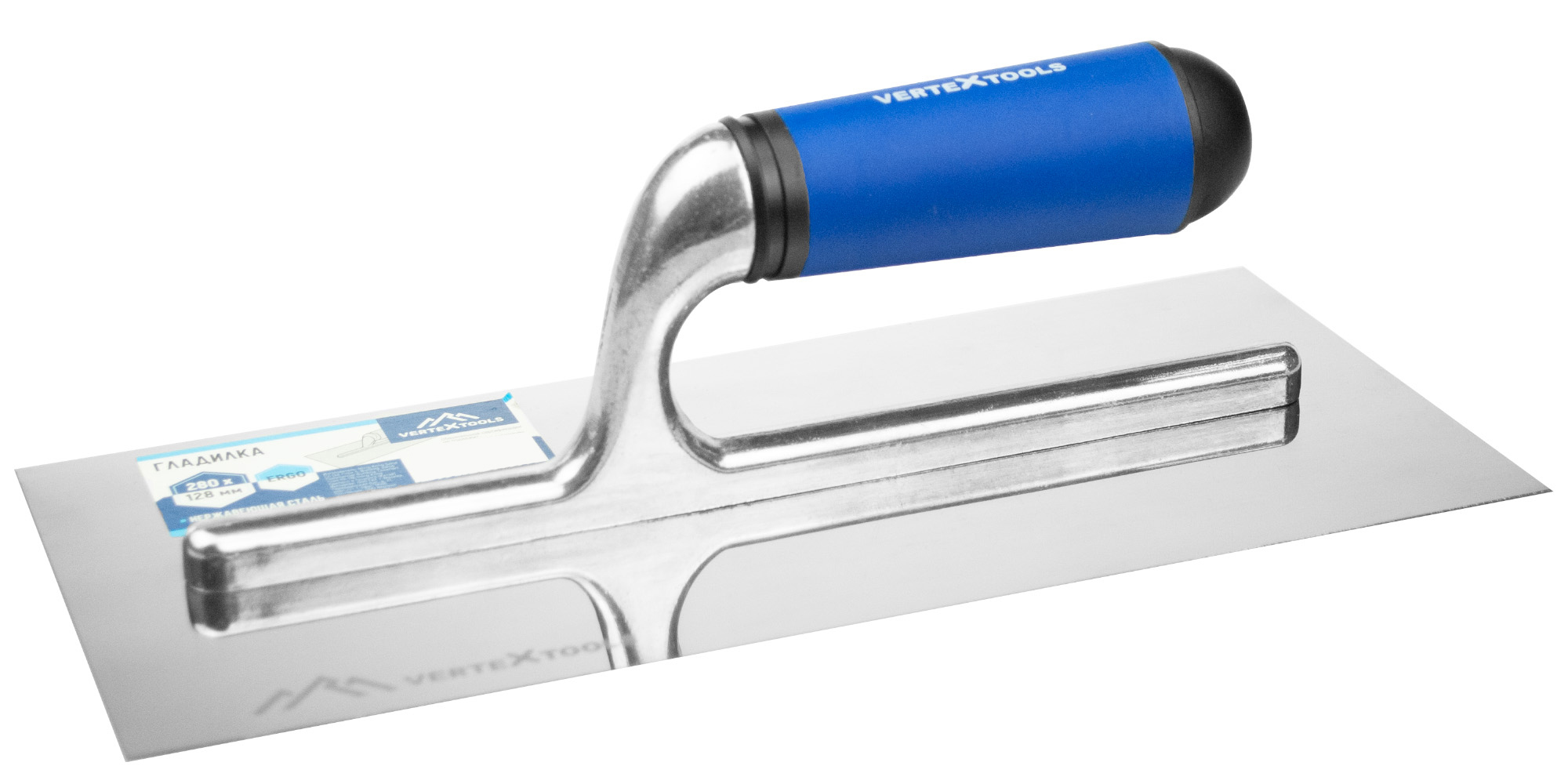 Изображение товара Гладилка сталь Vertextools 16-280-128 280x128 мм