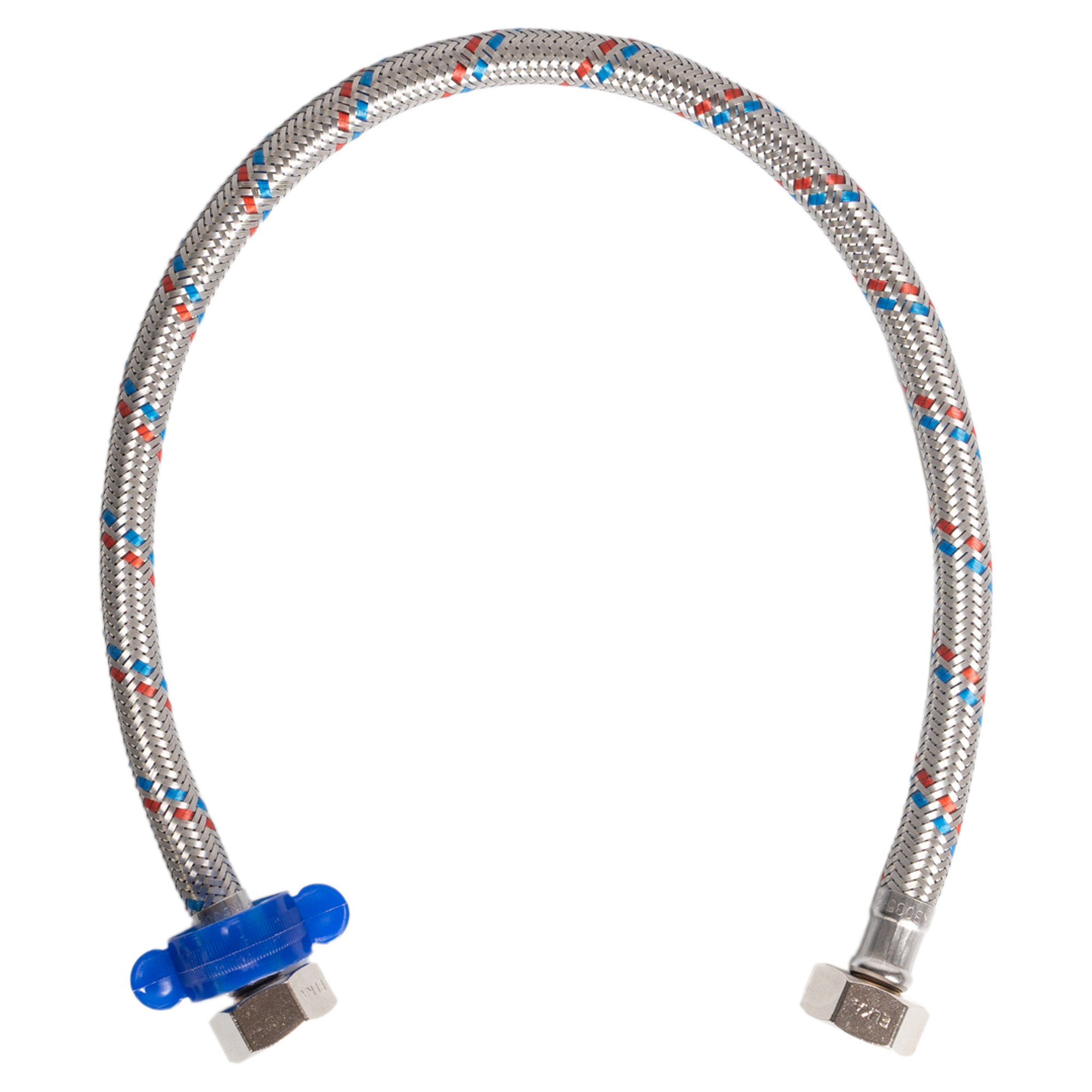 Изображение товара Гибкая подводка для воды Elka 1/2'' 60 см внутренняя резьба Россия