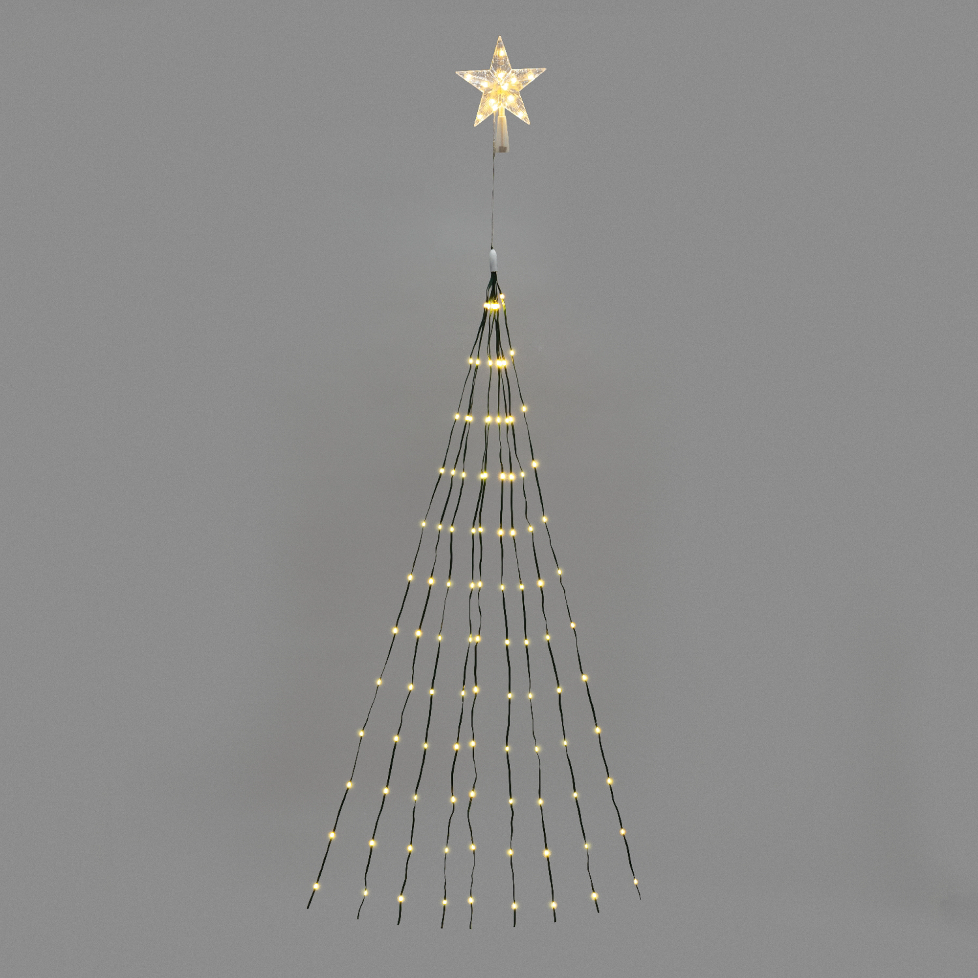 Изображение товара Электрогирлянда комнатная Neon-Night занавес 2x2 м 200 ламп теплый белый свет 7 режимов