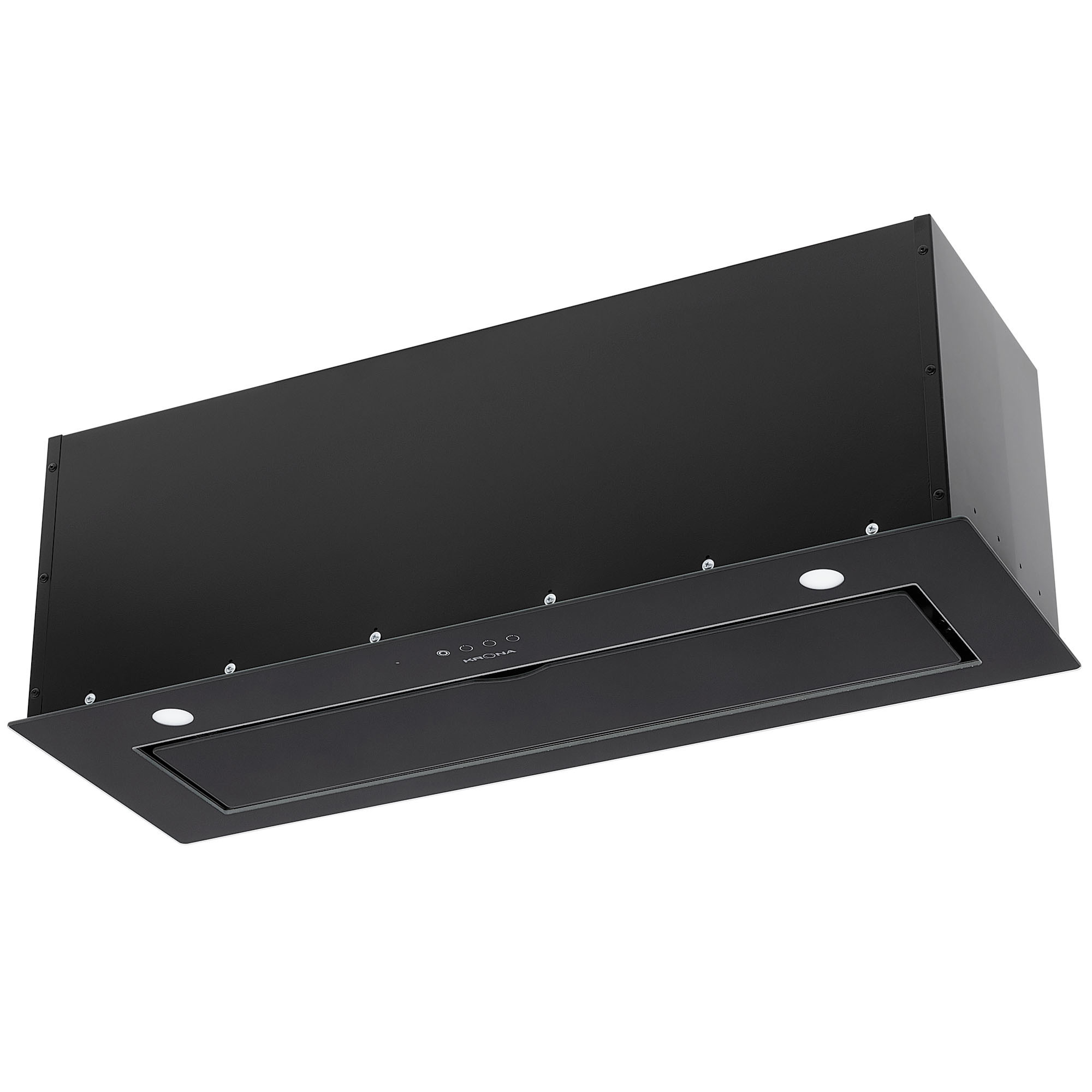 Изображение товара Встраиваемая вытяжка Krona Arven 900 Black S 27.9 см черный с LED подсветкой