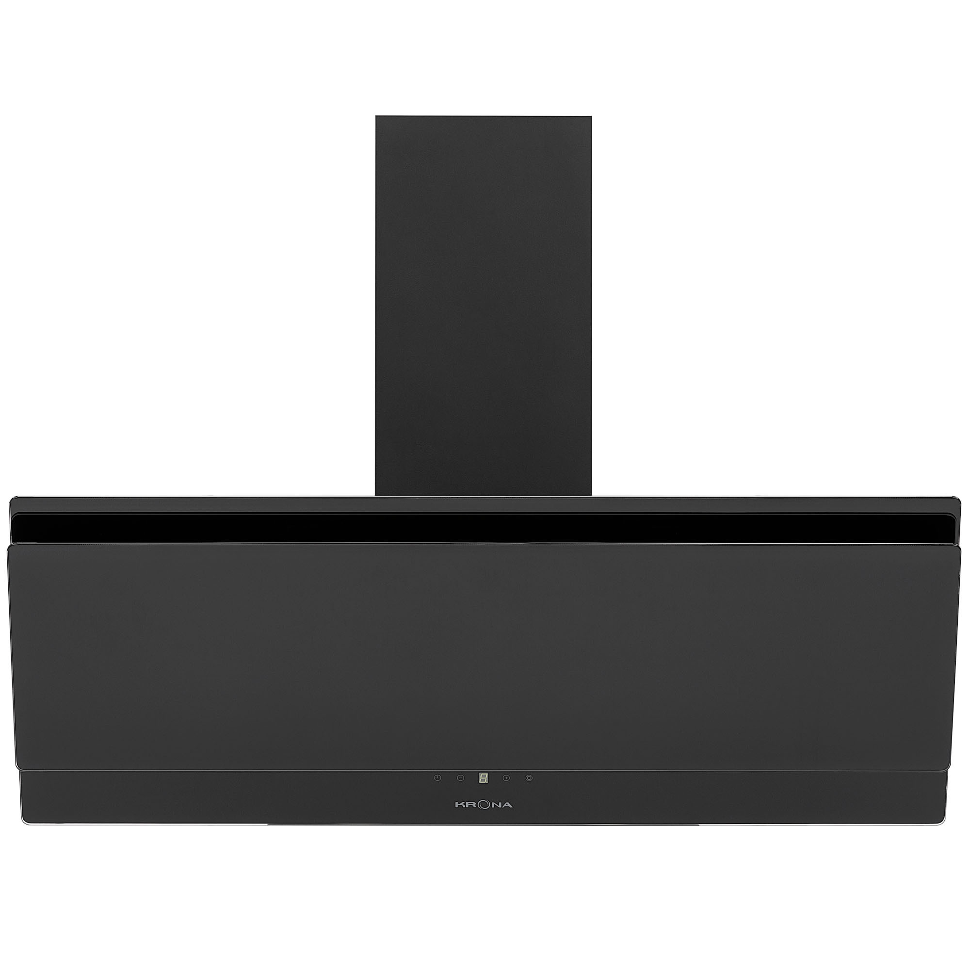 Изображение товара Черная наклонная вытяжка Krona Venera 900 S 89.5 см с сенсорным управлением