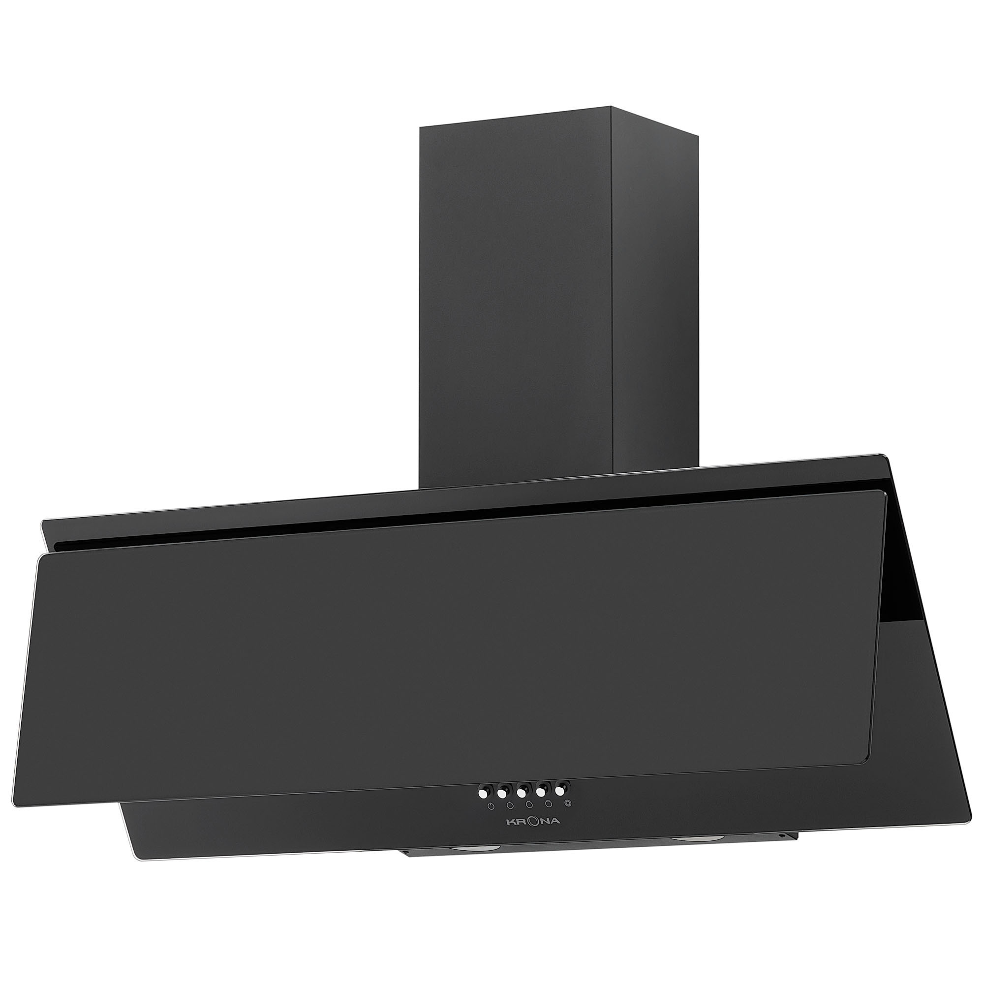 Изображение товара Наклонная вытяжка Krona Venera 900 Black Pb 89.5 см цвет черный