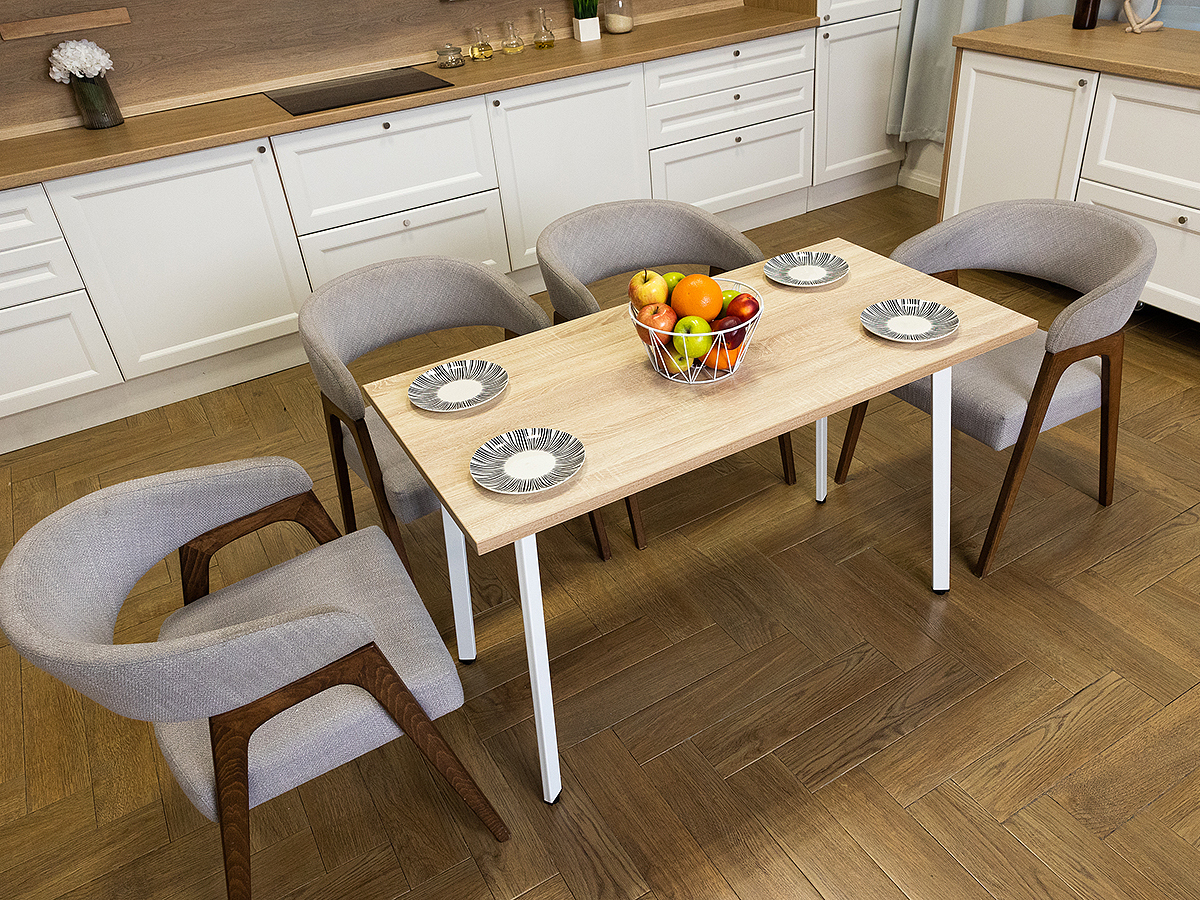 Изображение товара Кухонный стол Diko Loft Delight Dining DL-868322 120х70х75 см цвет дуб сонома