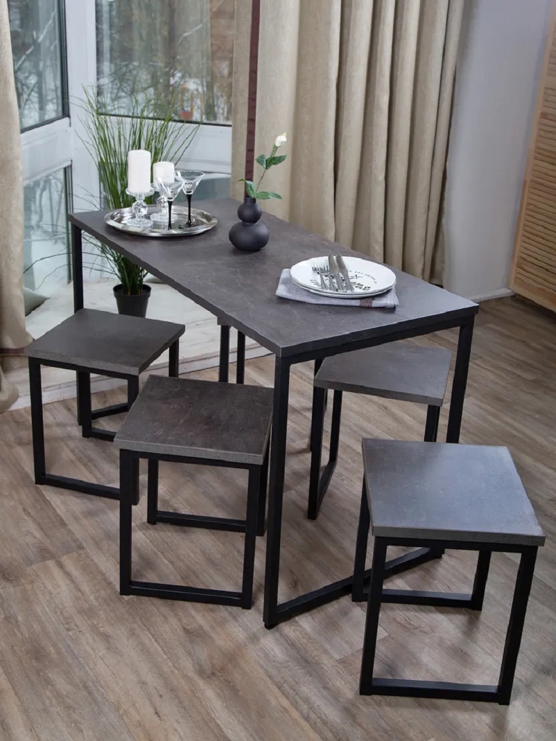 Изображение товара Стол прямоугольный Diko loft 90x60 см ЛДСП Россия стиль Лофт