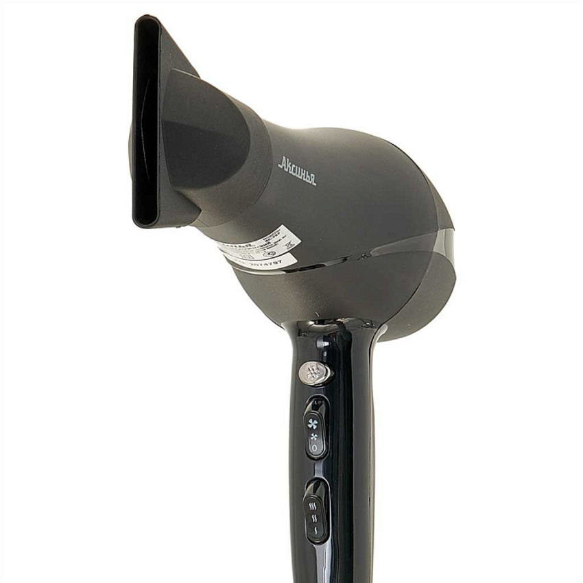 Изображение товара Фен АКСИНЬЯ КС-707 2000 Вт черный с функцией холодного воздуха для укладки волос