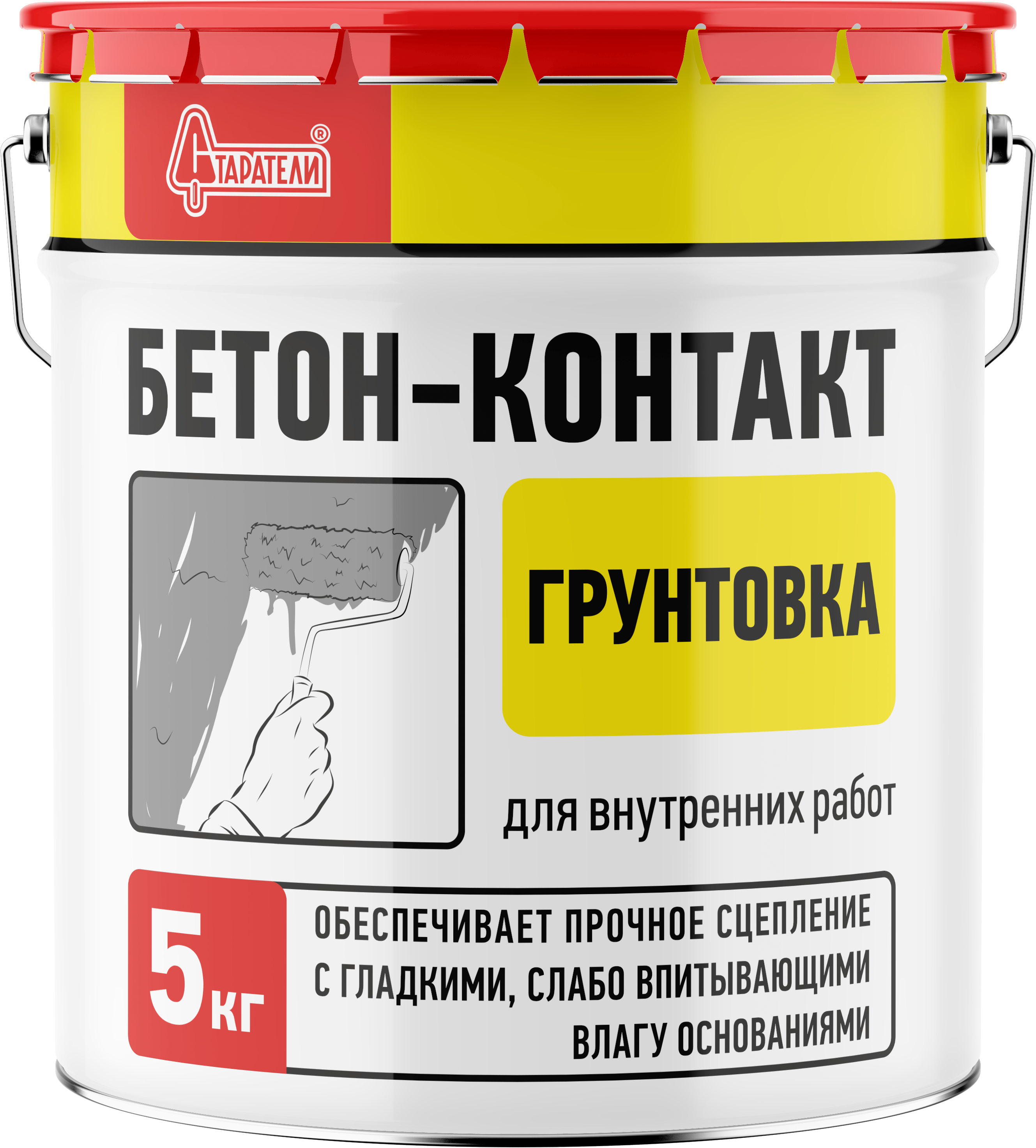 Изображение товара Бетонконтакт Старатели 5 кг для подготовки бетонных поверхностей внутри помещений