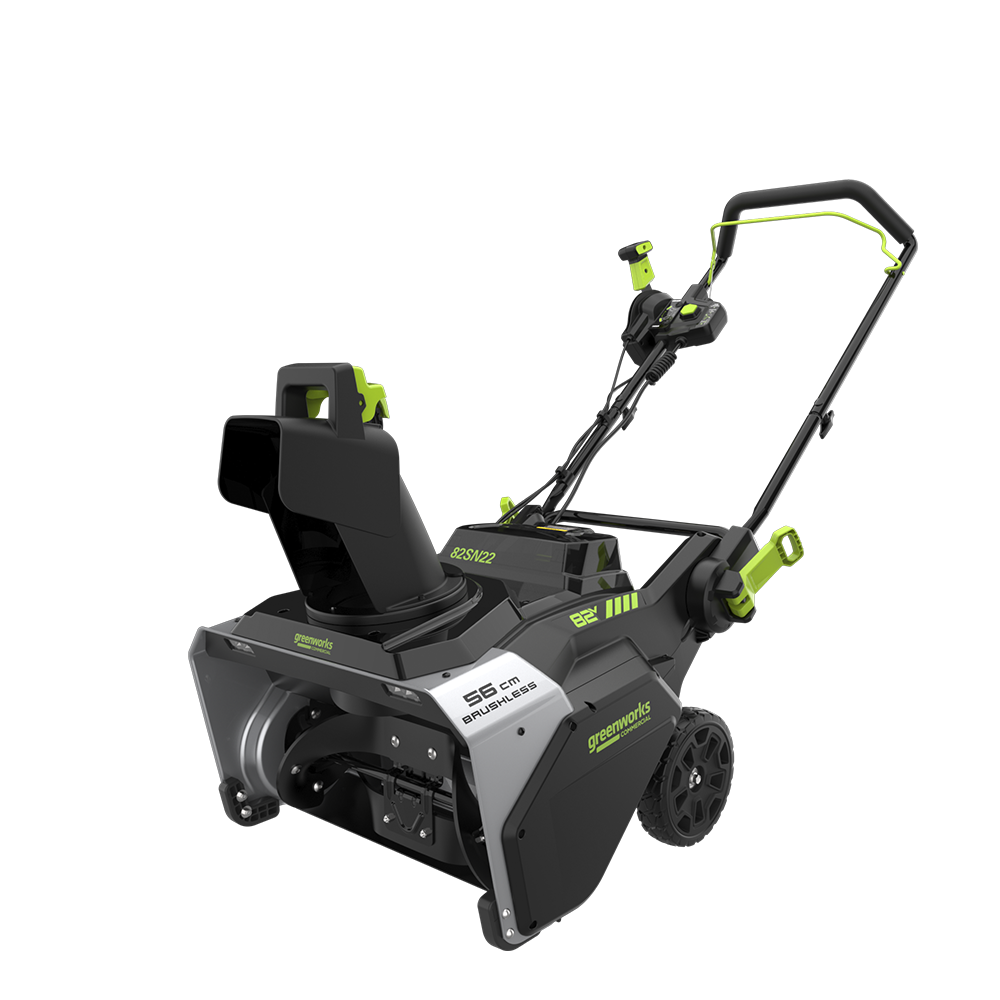 Изображение товара Аккумуляторный снегоуборщик Greenworks 82SN22 82V 56 см бесщёточный