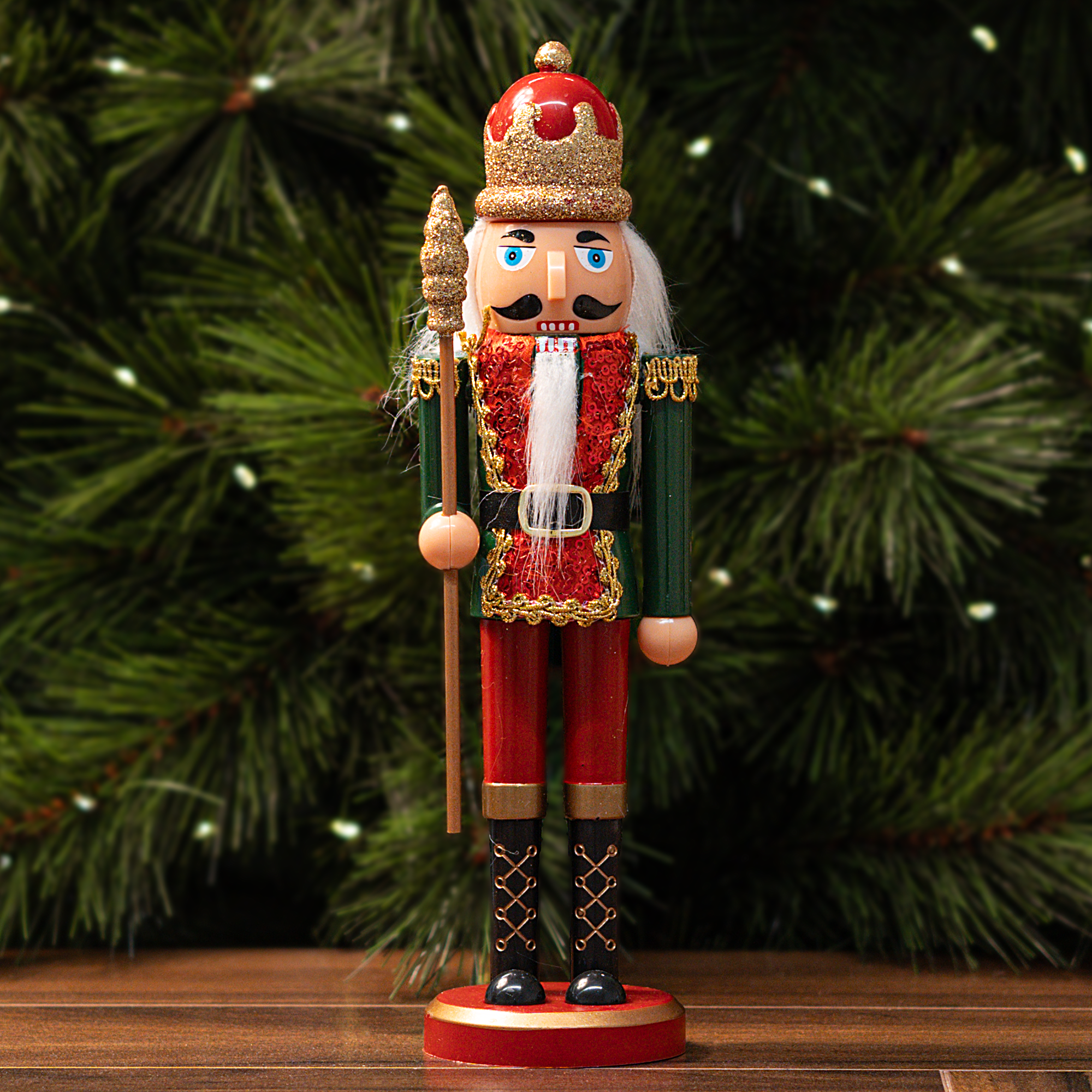 Изображение товара Декоративная фигура Щелкунчик 28 см новогодний оригинальный праздничный декор
