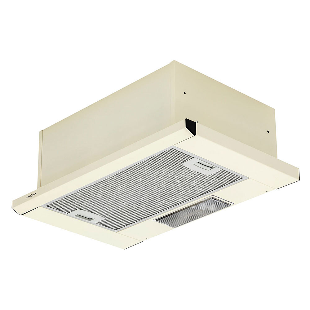 Изображение товара Встраиваемая вытяжка Krona Kamilla slim 50 см цвет слоновая кость