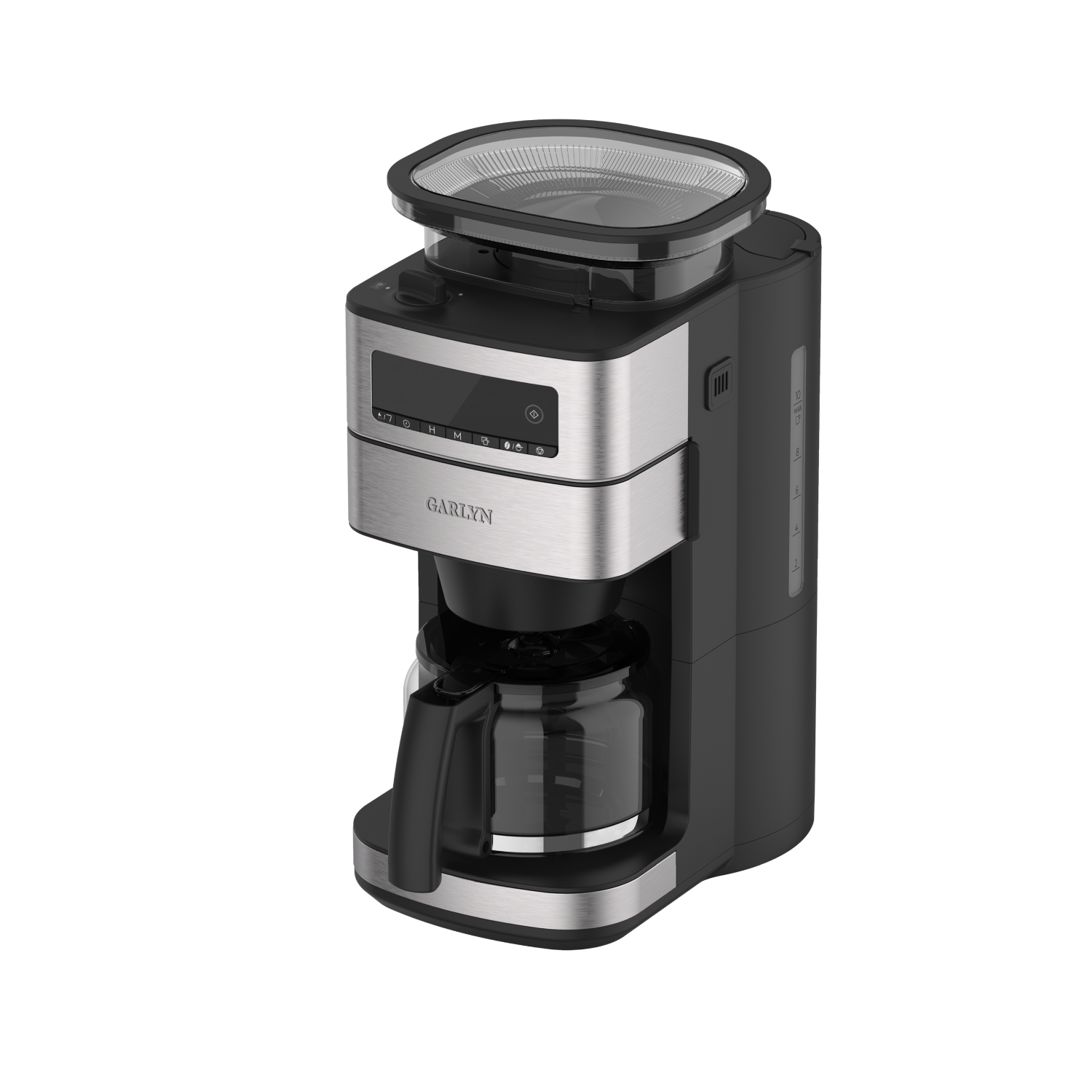 Изображение товара Капельная кофеварка GARLYN Al Mattino с встроенной кофемолкой черный