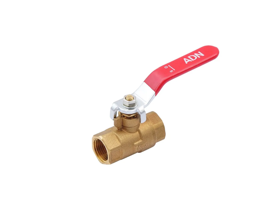 Изображение товара Кран шаровой ADN 561H6604R DN15 PN50 1/2 ВР-НР латунь рычаг