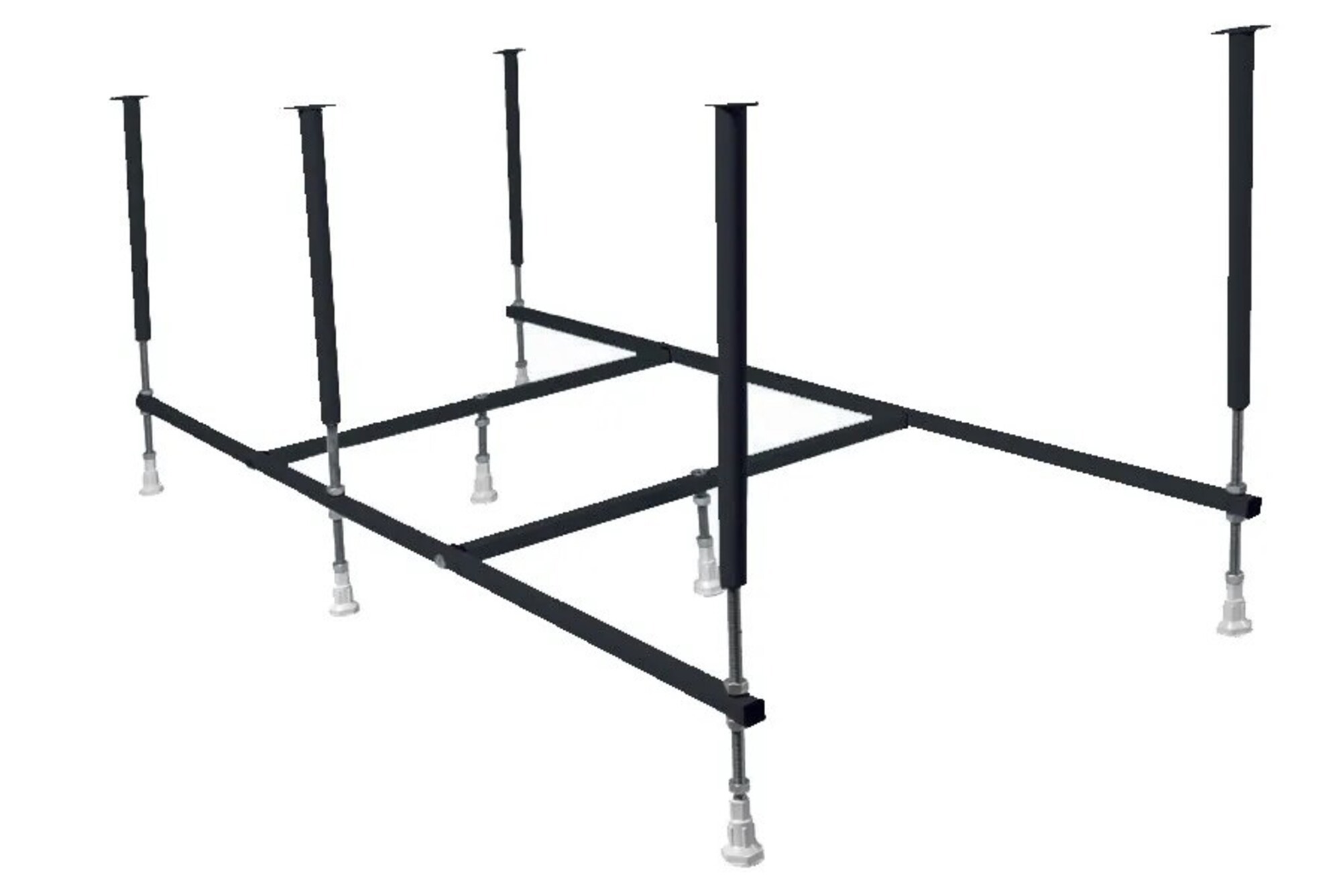 Изображение товара Каркас для ванны Marka One ПУ 180x75 — разборная металлическая рама с регулируемыми ножками