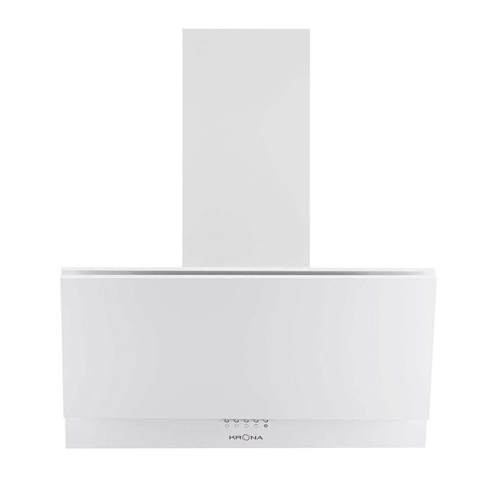Изображение товара Кронзия Olly PB наклонная вытяжка 60 см белый крупная вентиляция