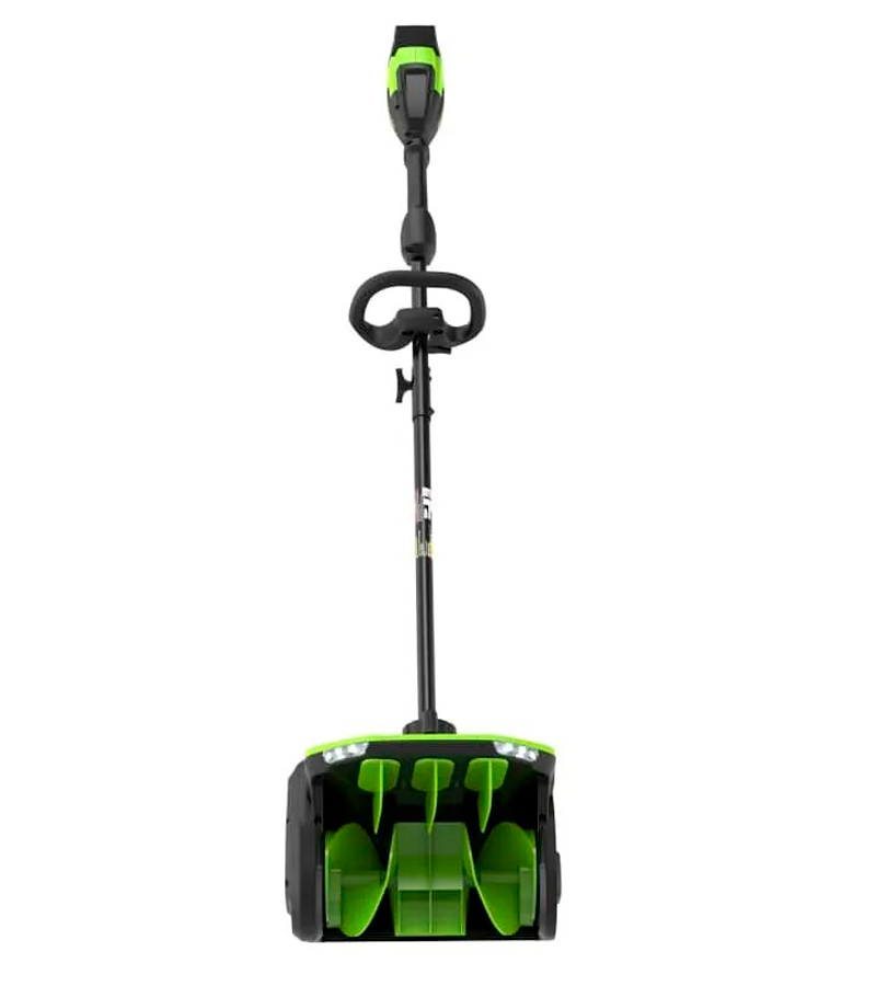 Изображение товара Снегоуборщик аккумуляторный бесщёточный Greenworks GD40SS 40V 30 см 40 В 1x5 Ач АКБ и ЗУ в комплекте