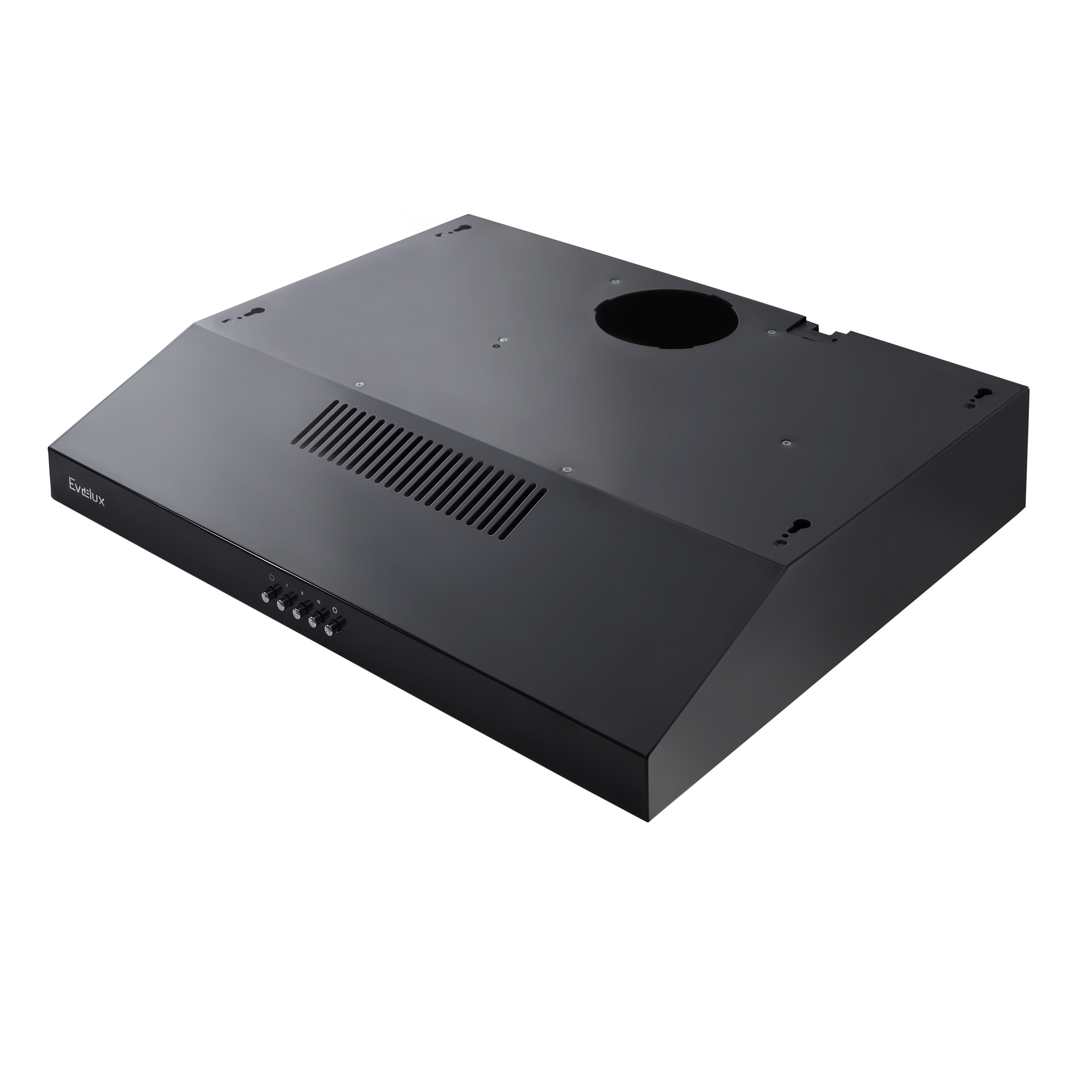 Изображение товара Встраиваемая вытяжка Evelux Ulla 60 B черная 60 см низкая мощность