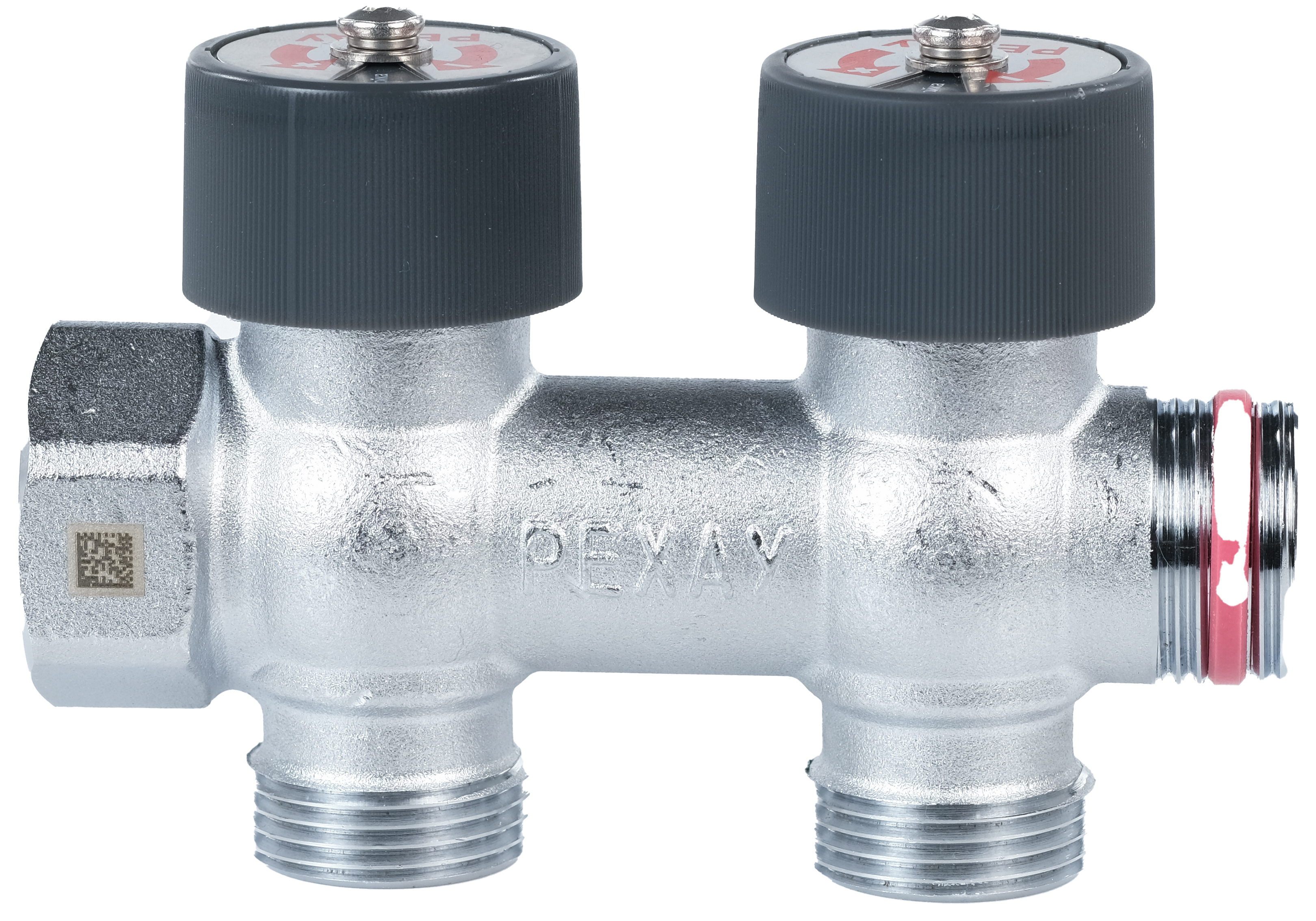 Коллектор распределительный Рехау 3/4" 2 выхода сталь