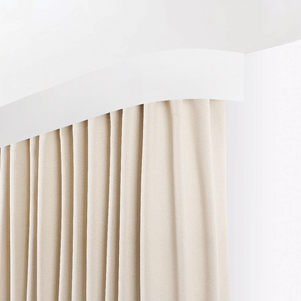 Бленда Domlegrand пластик цвет белый глянец 4 м