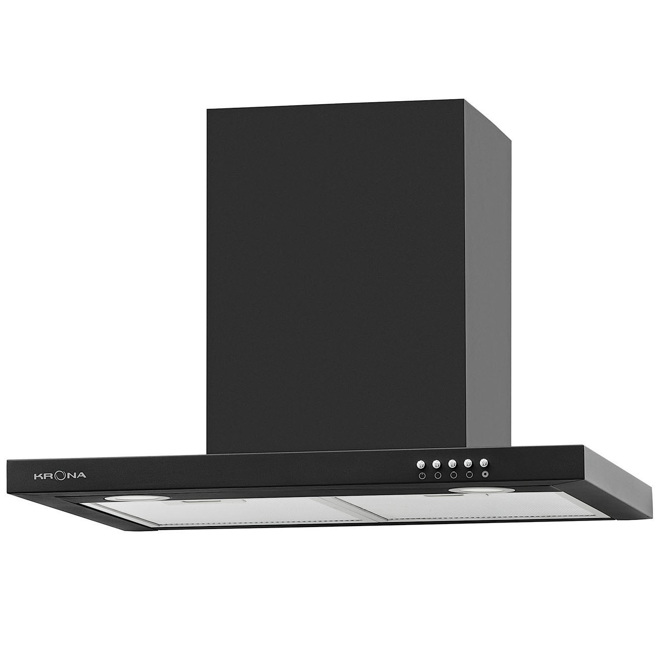 Изображение товара Настенная вытяжка Krоna Joanna PB 60 см черный стиль Hi-Tech с кнопками