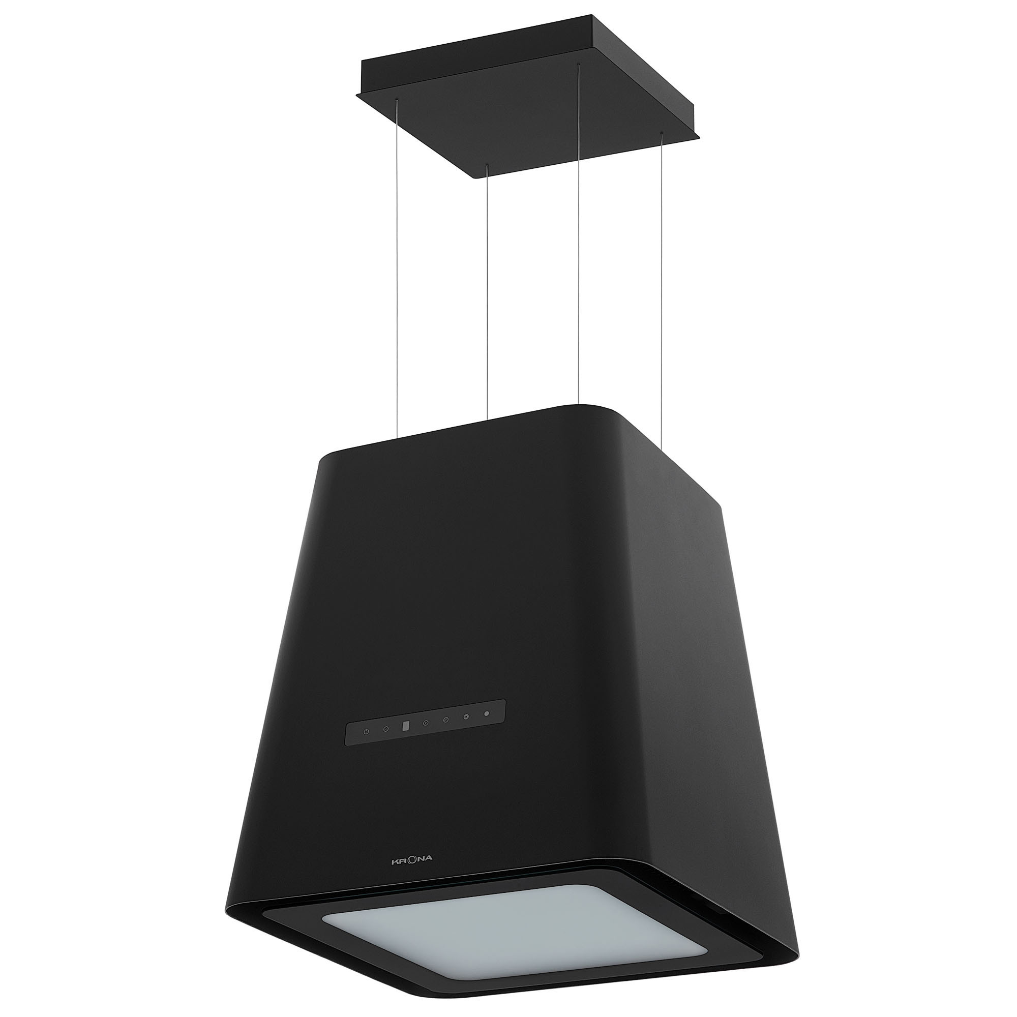 Изображение товара Вытяжка Krona Hilary isola black s 50 см цвет черный
