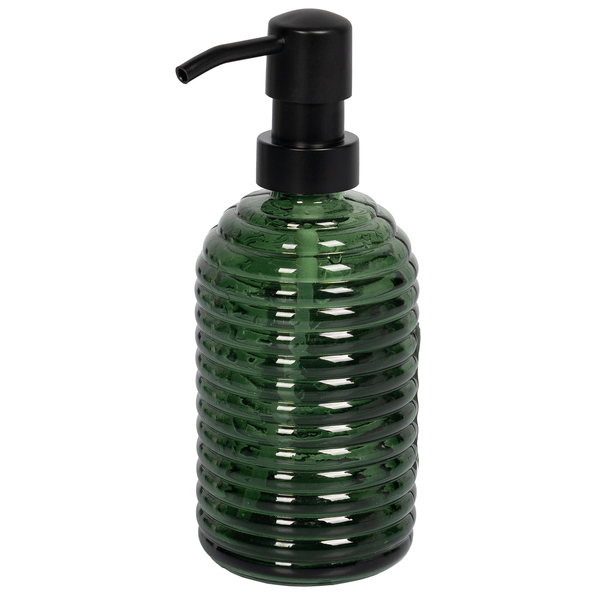 Изображение товара Дозатор для жидкого мыла Swensa Clap SWG-2702-GRN-01 стекло зеленый