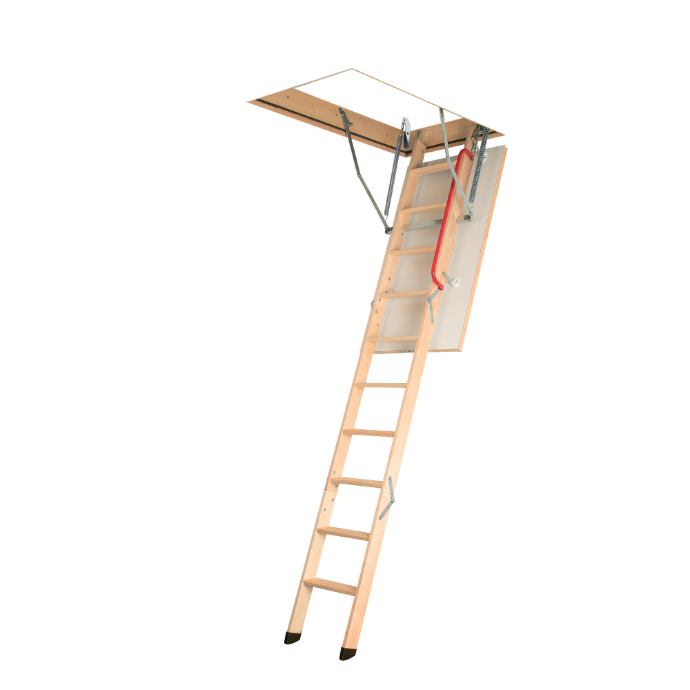 Изображение товара Лестница чердачная складная LWK 60x120x280 см цвет натуральный