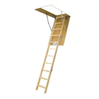 Изображение товара Лестница чердачная складная LWK 60x120x280 см деревянная складная