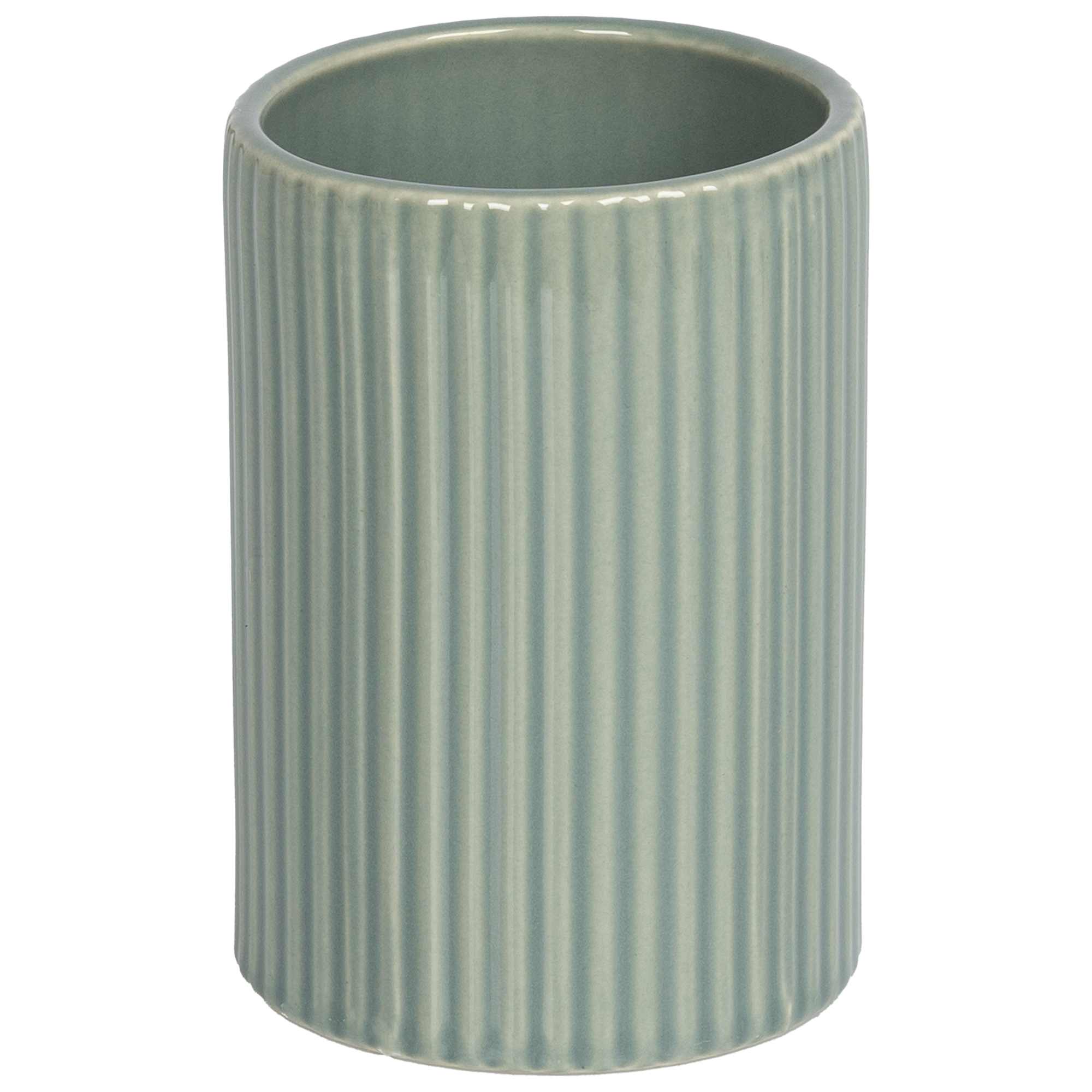 Изображение товара Стакан для зубных щёток Vidage Велд керамика цвет зеленый