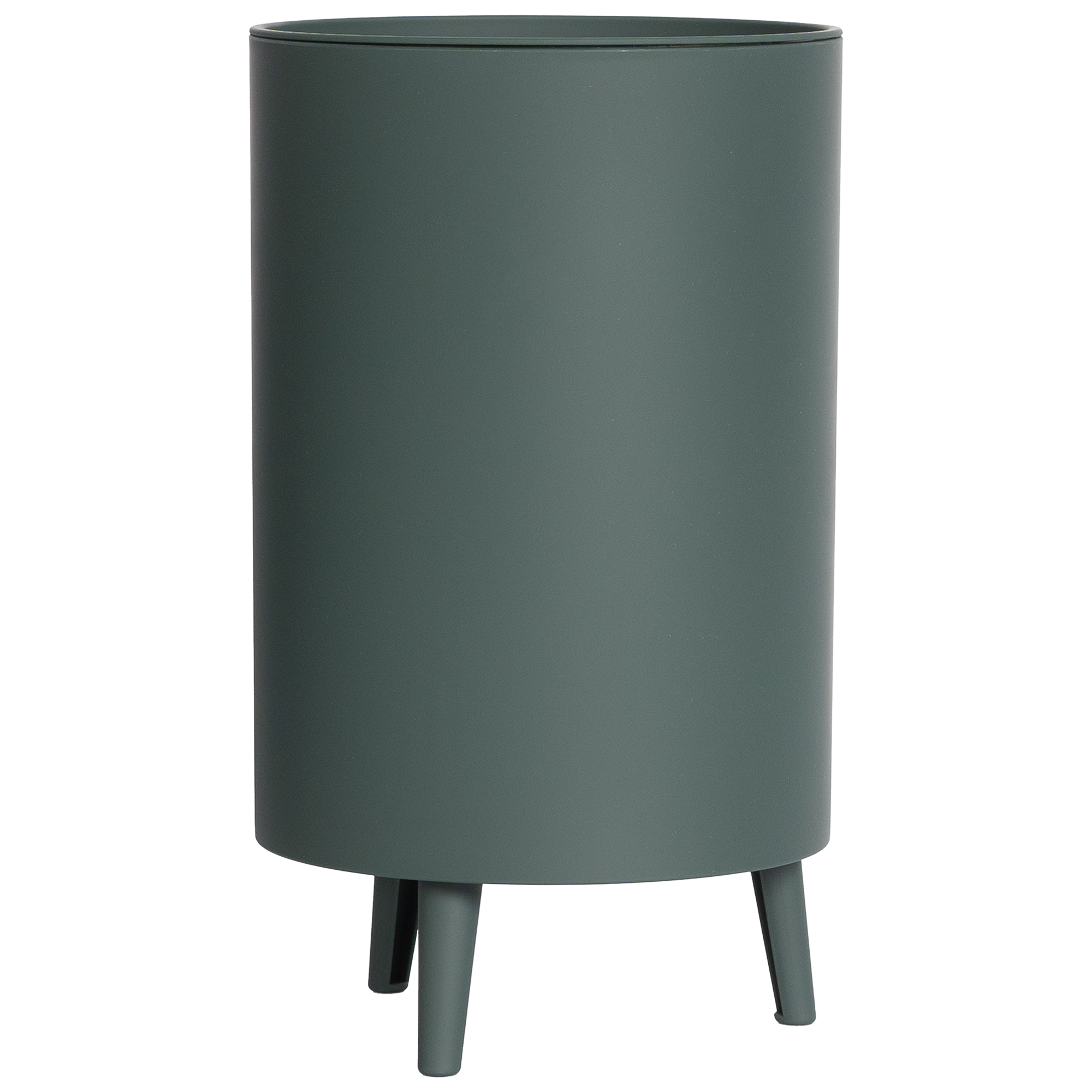 Изображение товара Контейнер для мусора Swensa Toch 5 л зеленый пластик с крышкой