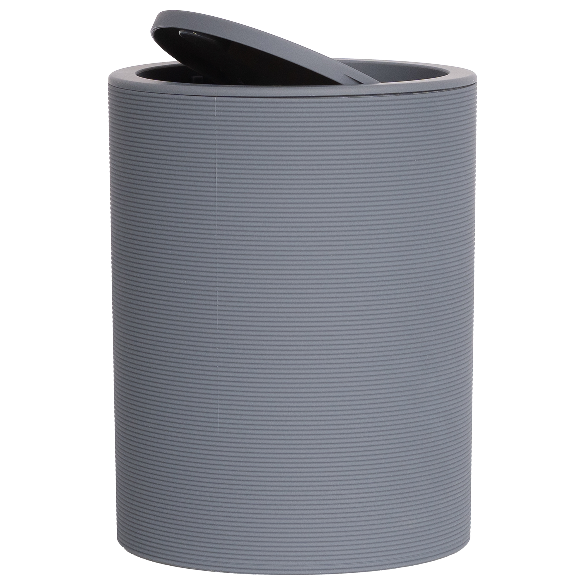 Изображение товара Контейнер для мусора Swensa Koi SWP-2415-GRY-06 5 л пластик серый для ванной