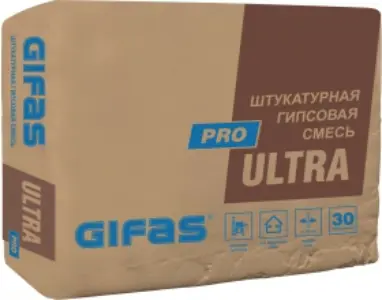 Штукатурка гипсовая Gifas Ultra Pro 30кг