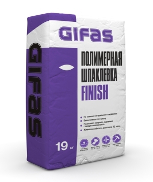 Изображение товара Шпаклевка полимерная финишная Gifas Финиш 19 кг