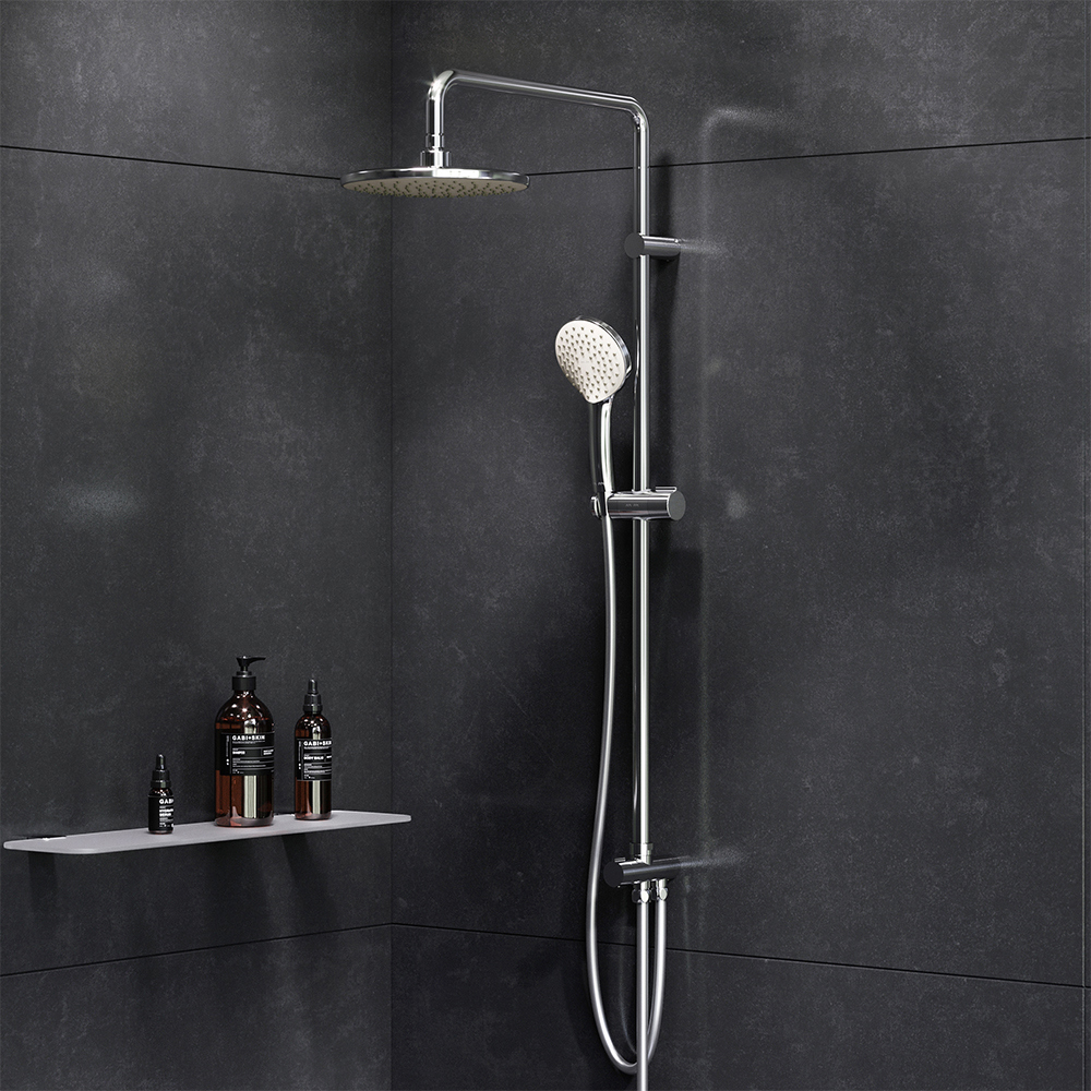 Изображение товара Душевой комплект AM.PM MOXIEM000 с верхним душем, без смесителя, Россия