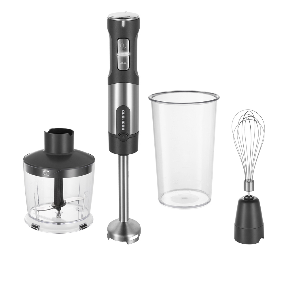 Изображение товара Погружной блендер Redmond RHB-2902 с мощностью 1500 Вт и 2 скоростями