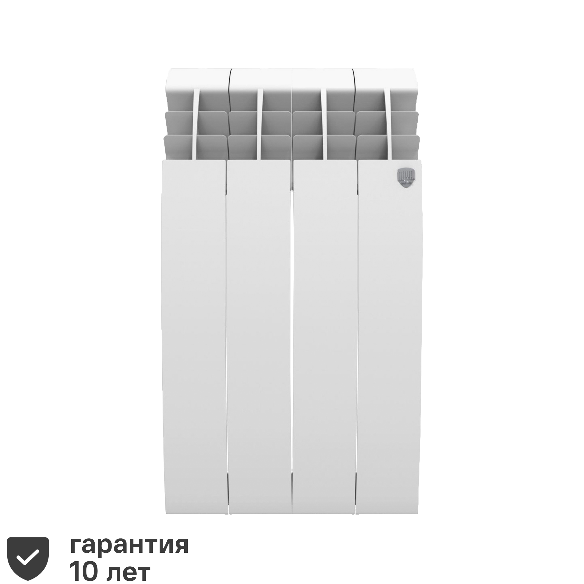 Изображение товара Алюминиевый секционный радиатор Royal Thermo Biliner Alum 500/87 4 секции белый