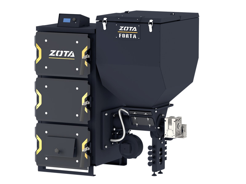 Изображение товара Котел твердотопливный Zota Forta 20 DM FR4931126020 20 кВт