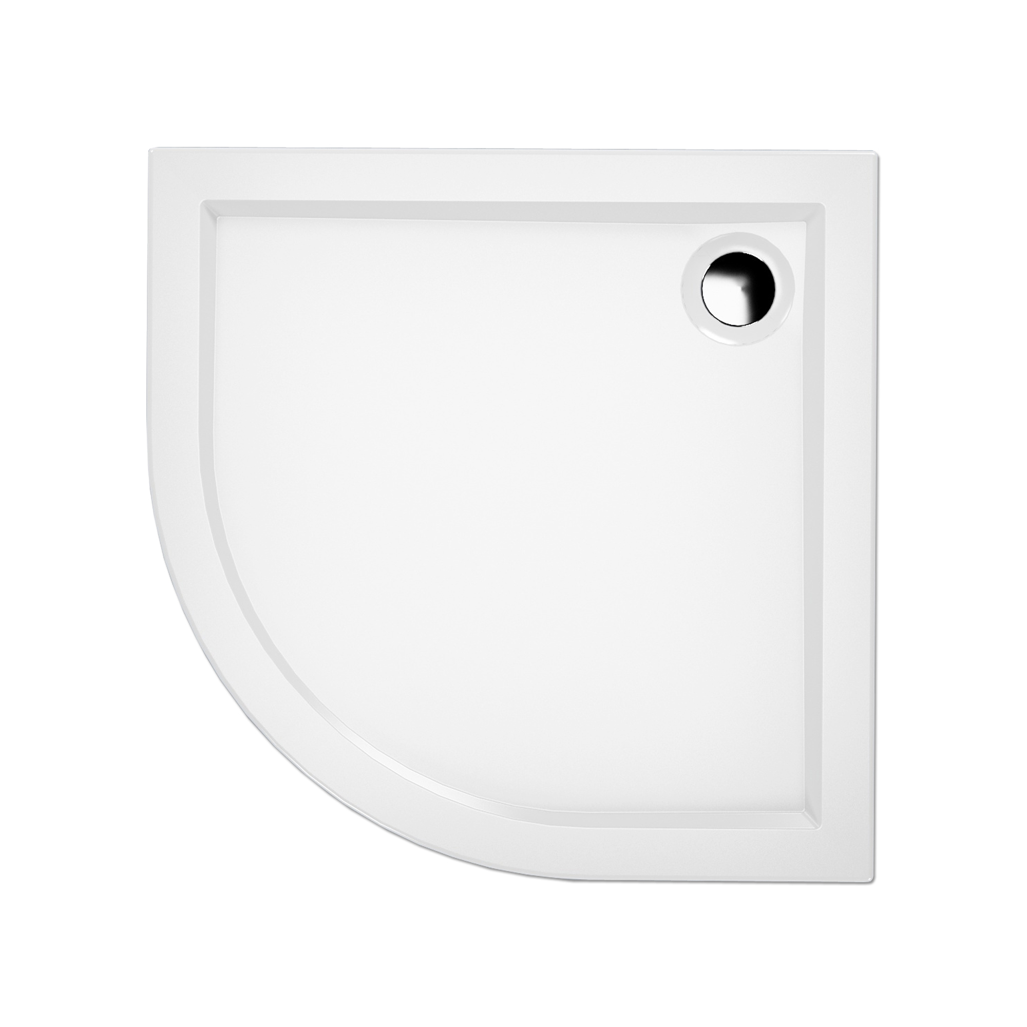 Изображение товара Душевой поддон Metakam Joy 1/4 круга 90x90 см из акрила