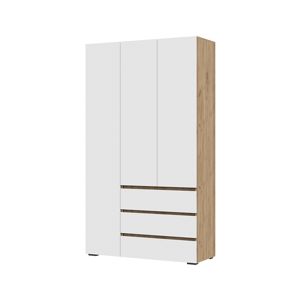 Изображение товара Шкаф распашной Хелен 06 120x210x46.5 см ЛДСП скандинавский стиль