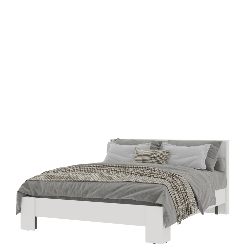 Изображение товара Кровать Стендмебель Хелен 167x93x200 см ЛДСП цвет белый