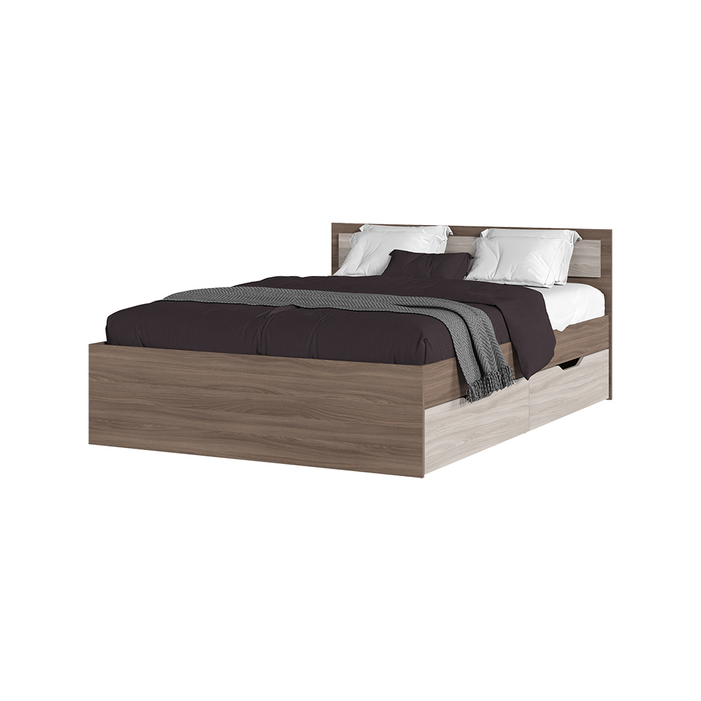 Изображение товара Кровать Гармония из ЛДСП 140х200 см для спальни стильная и прочная