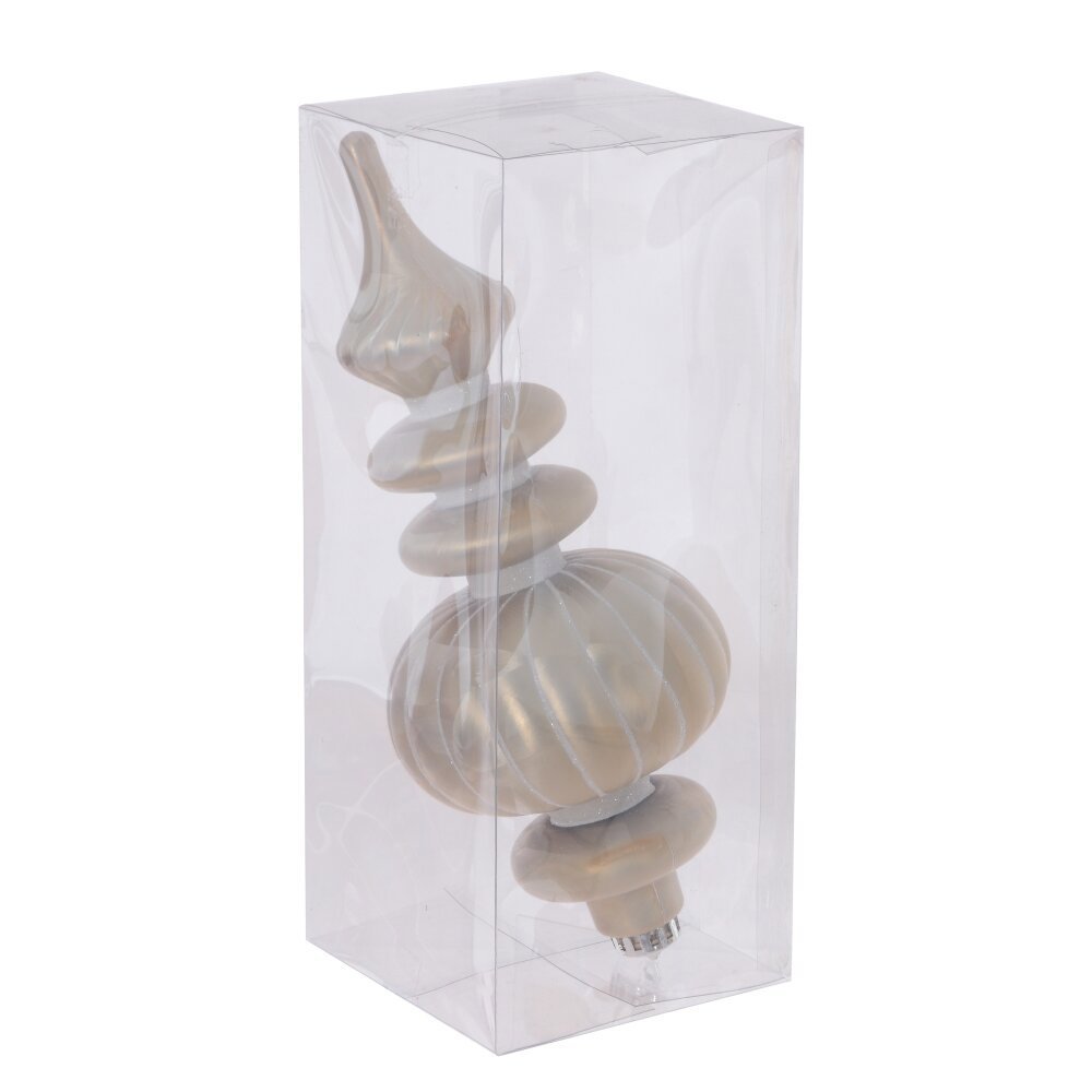 Изображение товара Елочная игрушка 807905 31 см x 11 см жёлтый/золотой