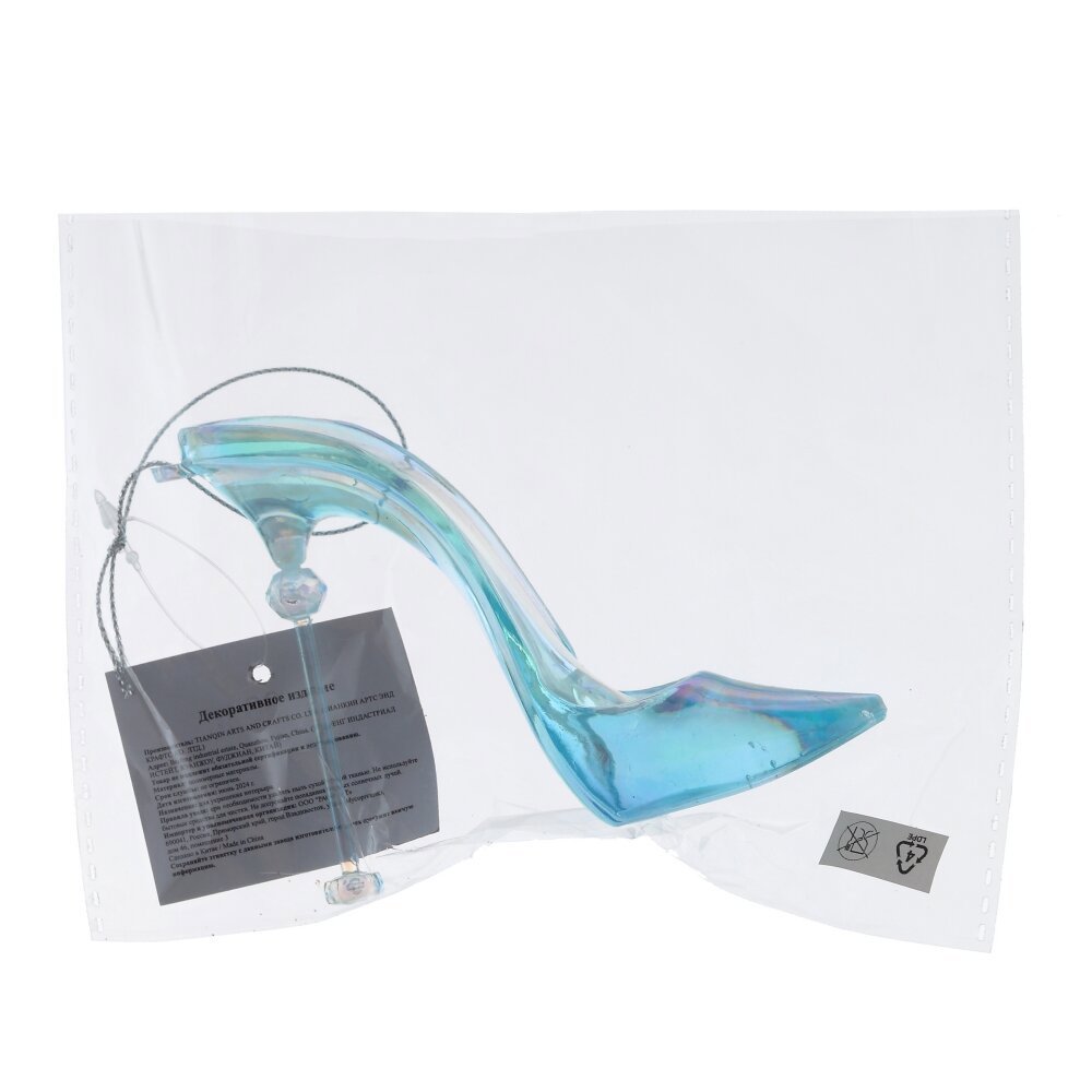 Изображение товара Елочная игрушка 807610 8 см x 4 см синий