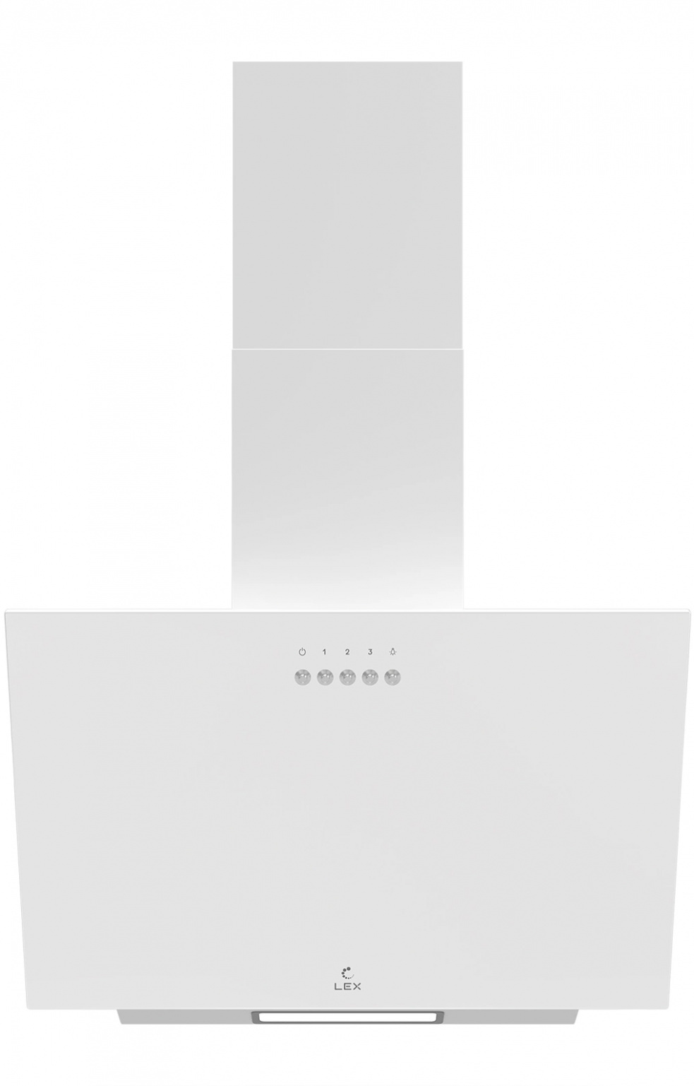 Изображение товара Вытяжка Lex CHTI000430 44 см белая для кухни компактная и эффективная