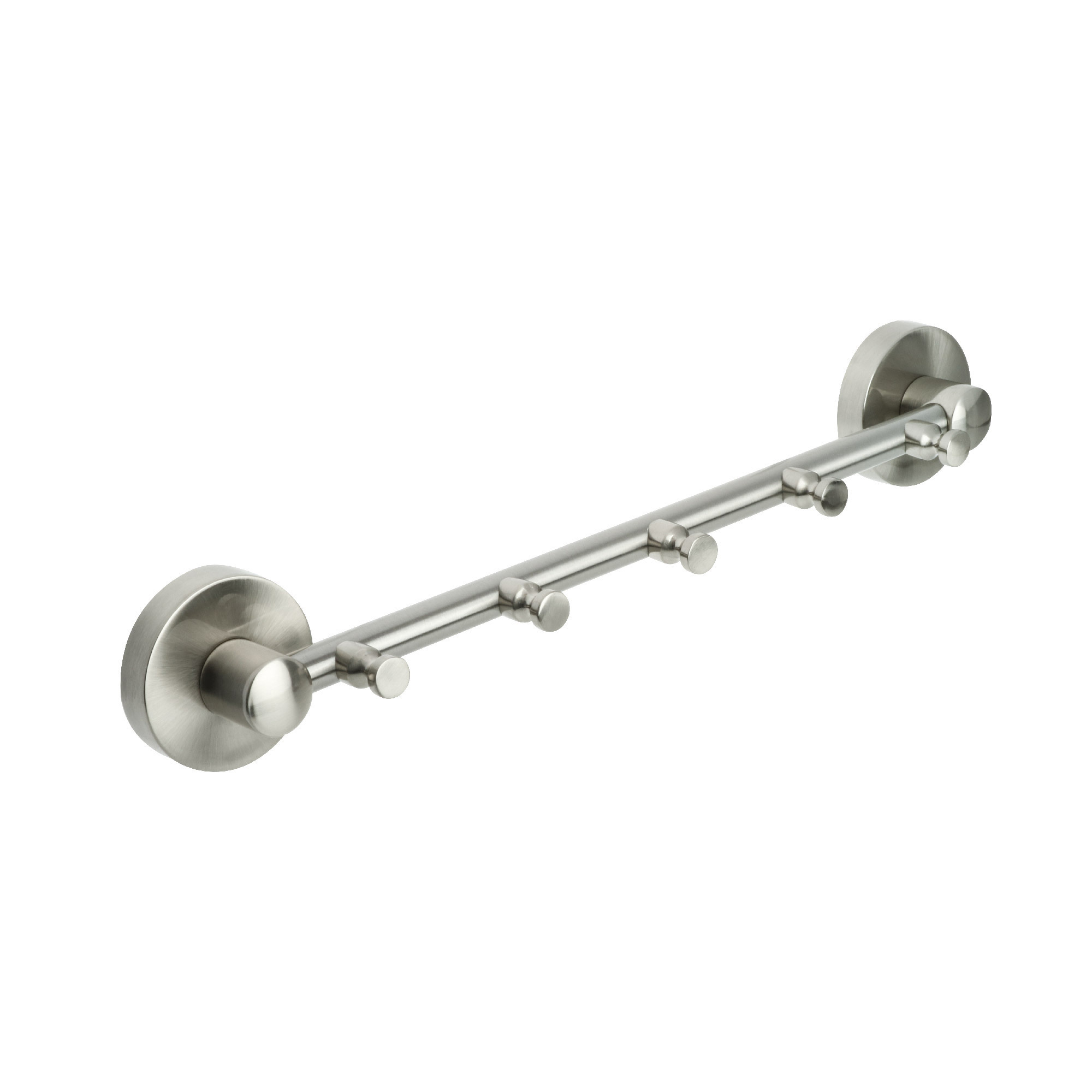 Изображение товара Вешалка Fixsen Silver FX-52005-5 стальная 5 крючков цвет хром Изображение товара Вешалка Fixsen Silver FX-52005-5 стальная 5 крючков цвет хром