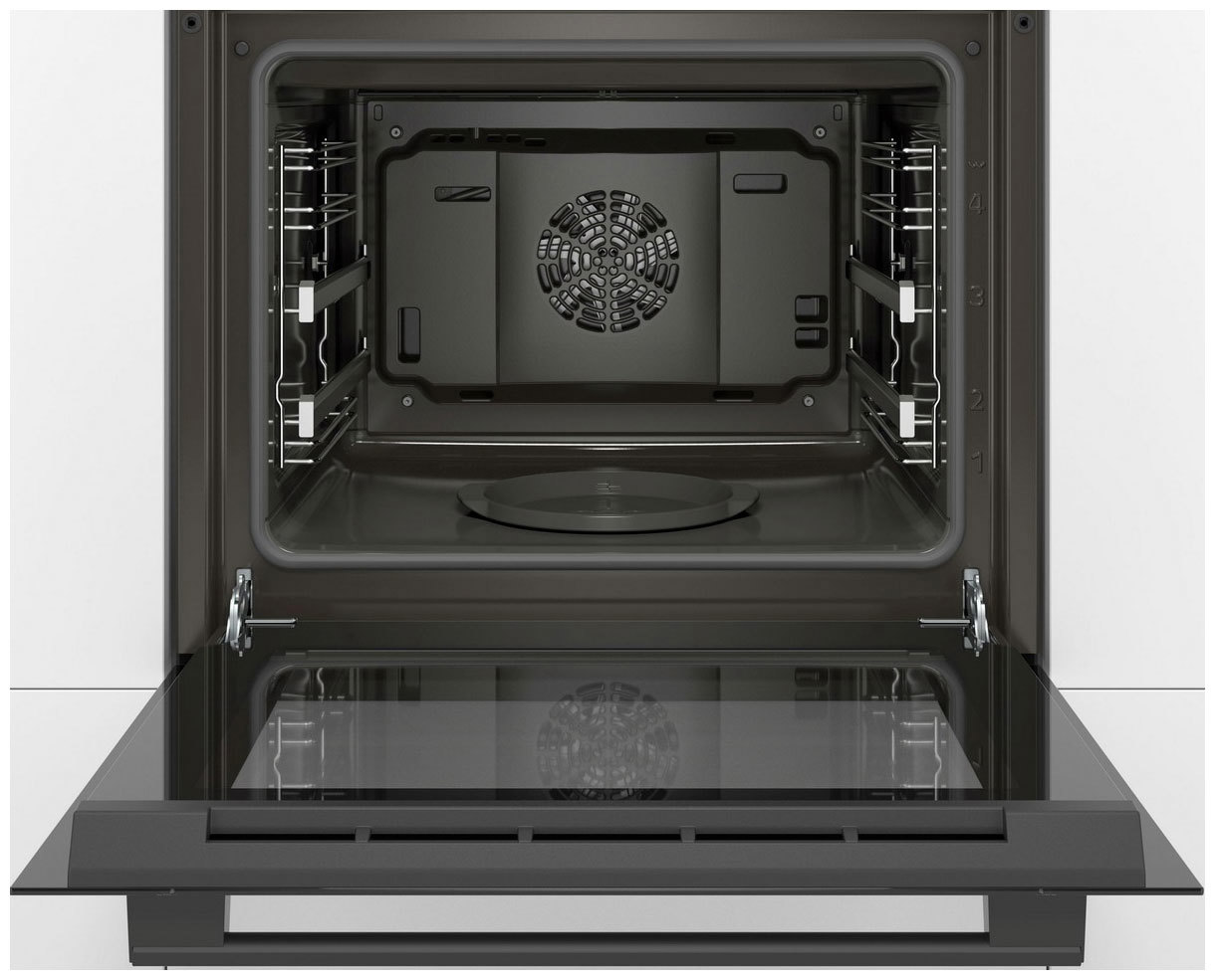 Изображение товара Встраиваемый духовой шкаф Bosch Serie 6 Hij517Yb0R 66л Black