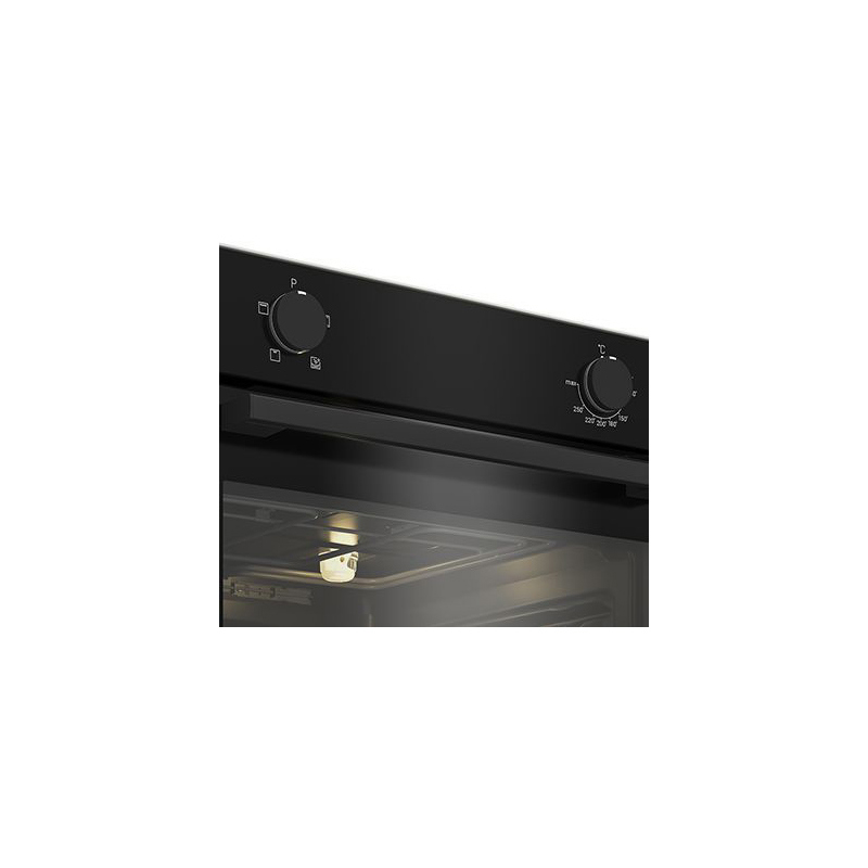 Изображение товара Встраиваемый электрический духовой шкаф Indesit Ife 2420 Bl черный с функцией паровой очистки